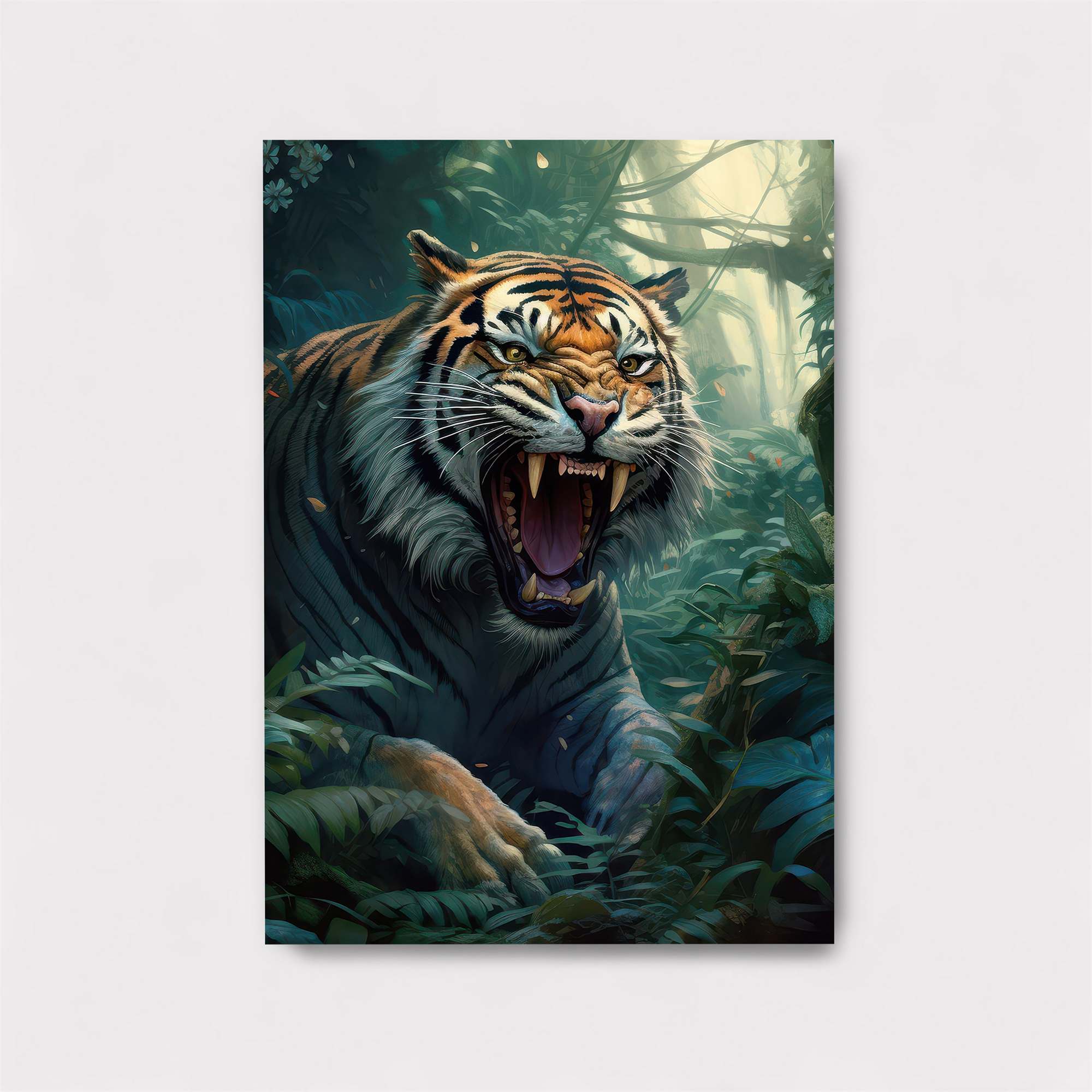 Tiger Menace Safe Wall Magnetic / M