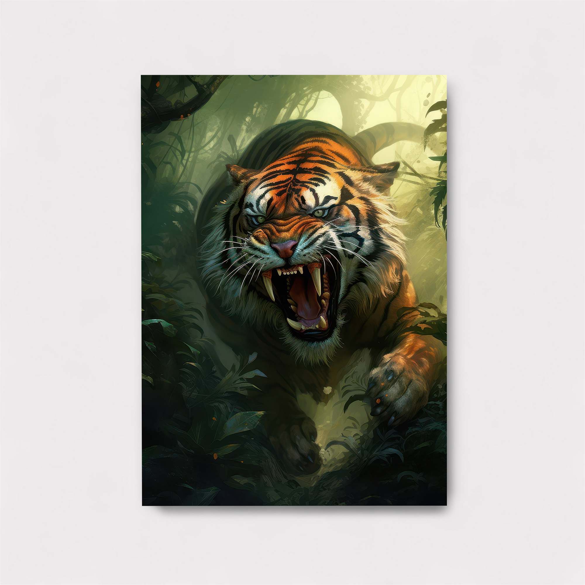 Tiger Ferocity Safe Wall Magnetic / M