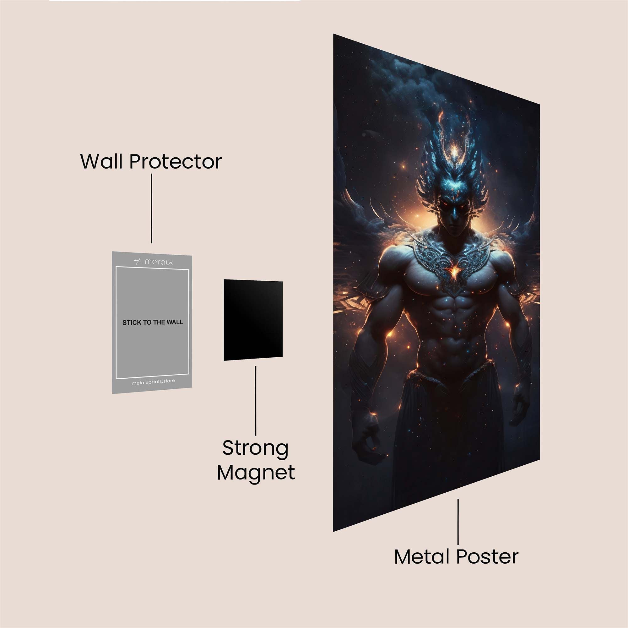 Lucifer Enigmatic Safe Wall Magnetic / M