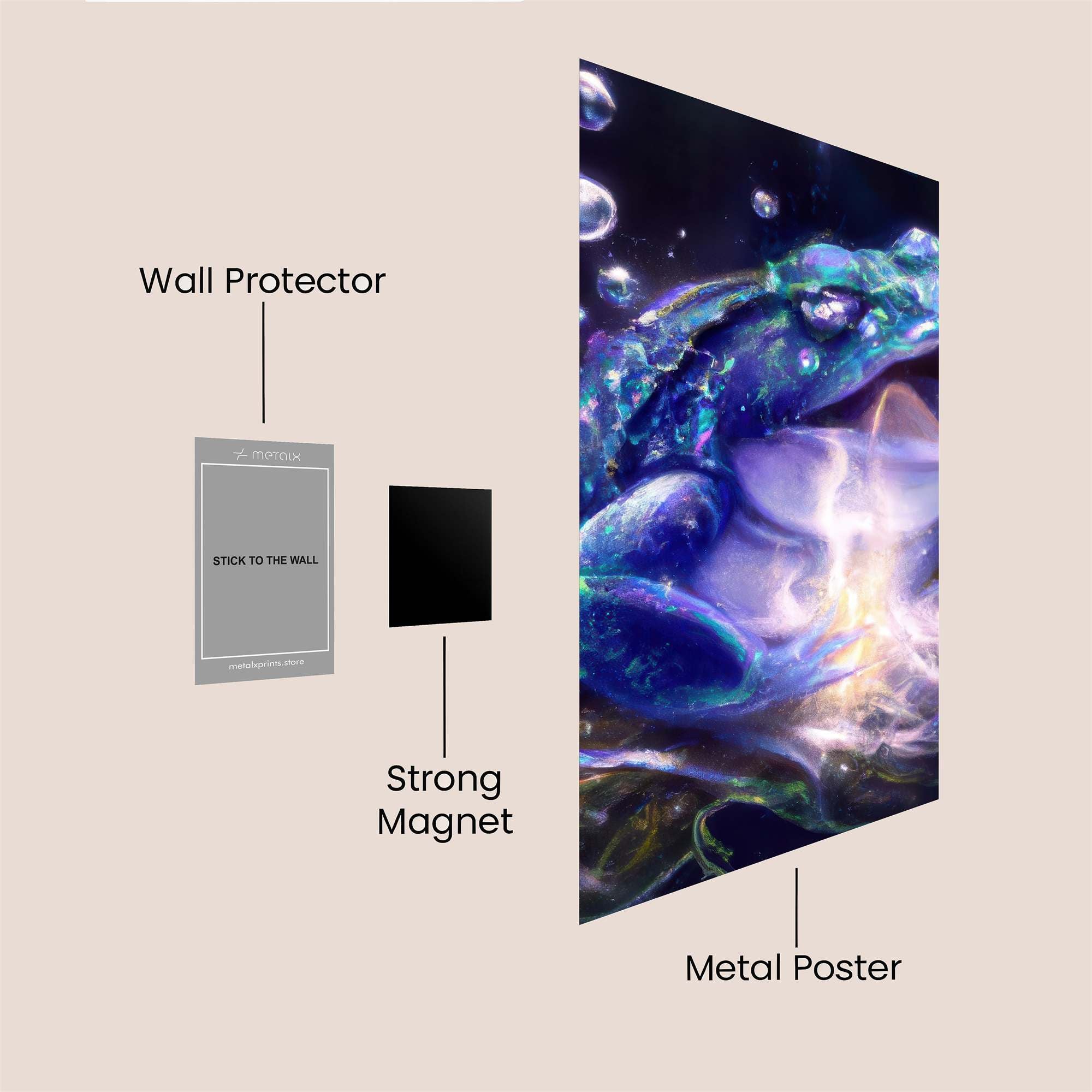 Frog Radiance Safe Wall Magnetic / M