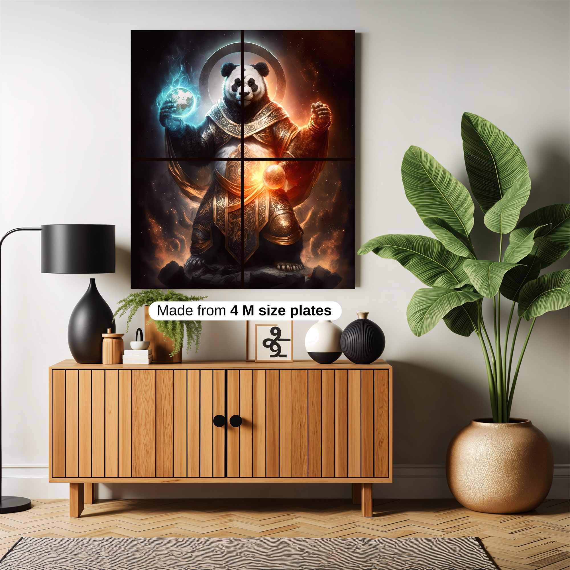 Panda Divine Safe Wall Magnetic / M
