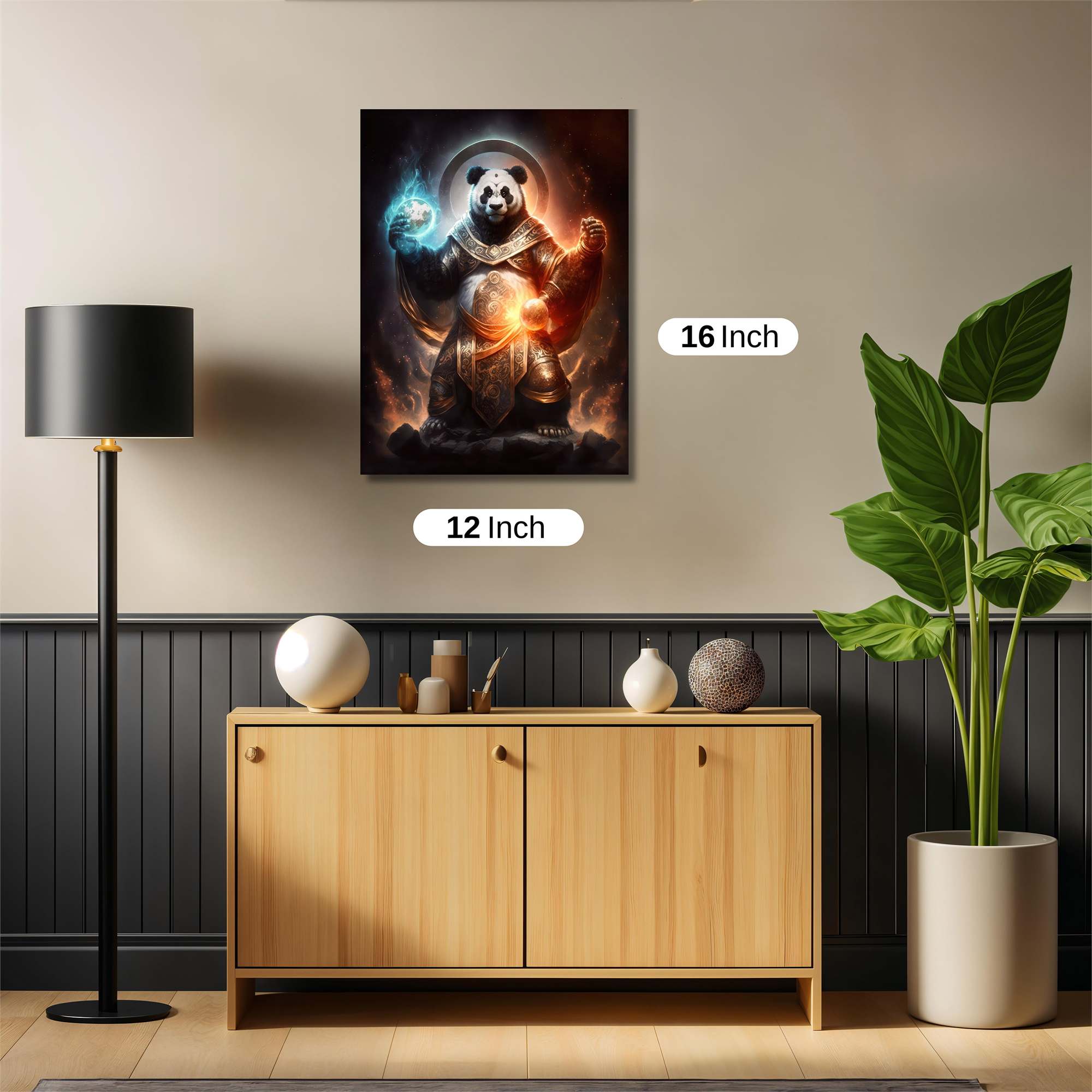 Panda Divine Safe Wall Magnetic / M