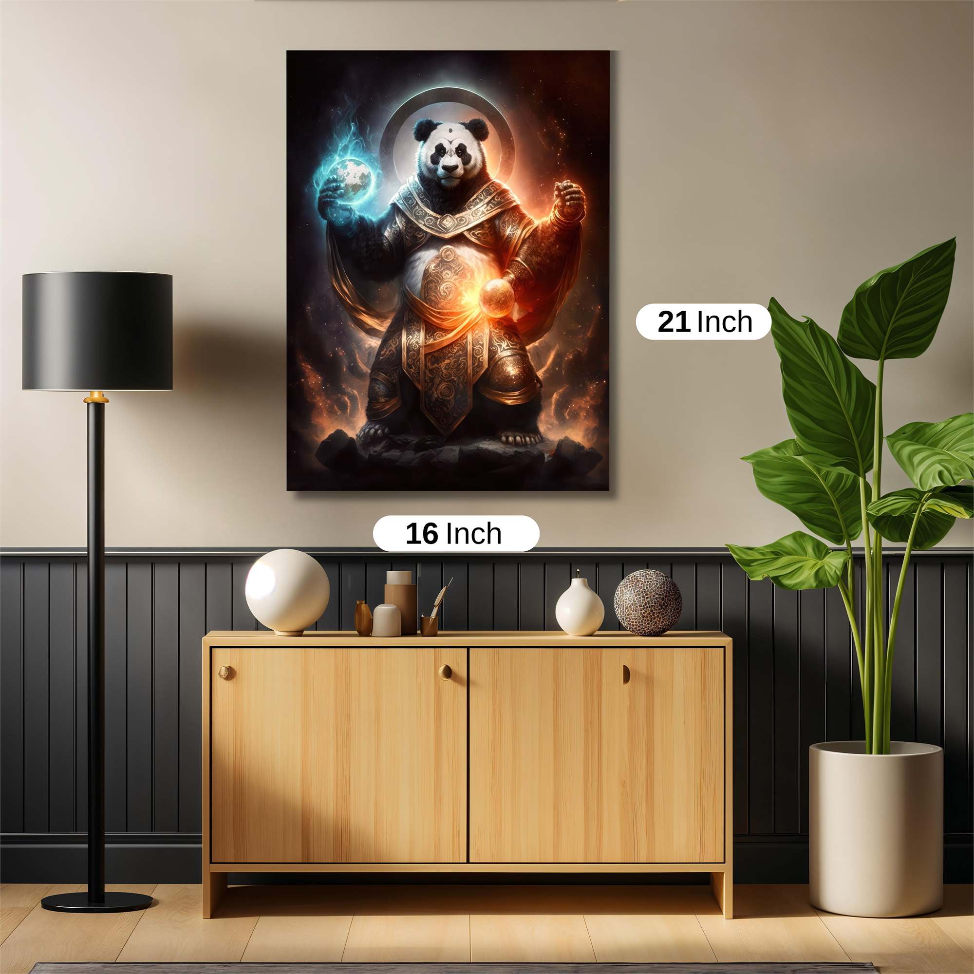 Panda Divine Safe Wall Magnetic / M