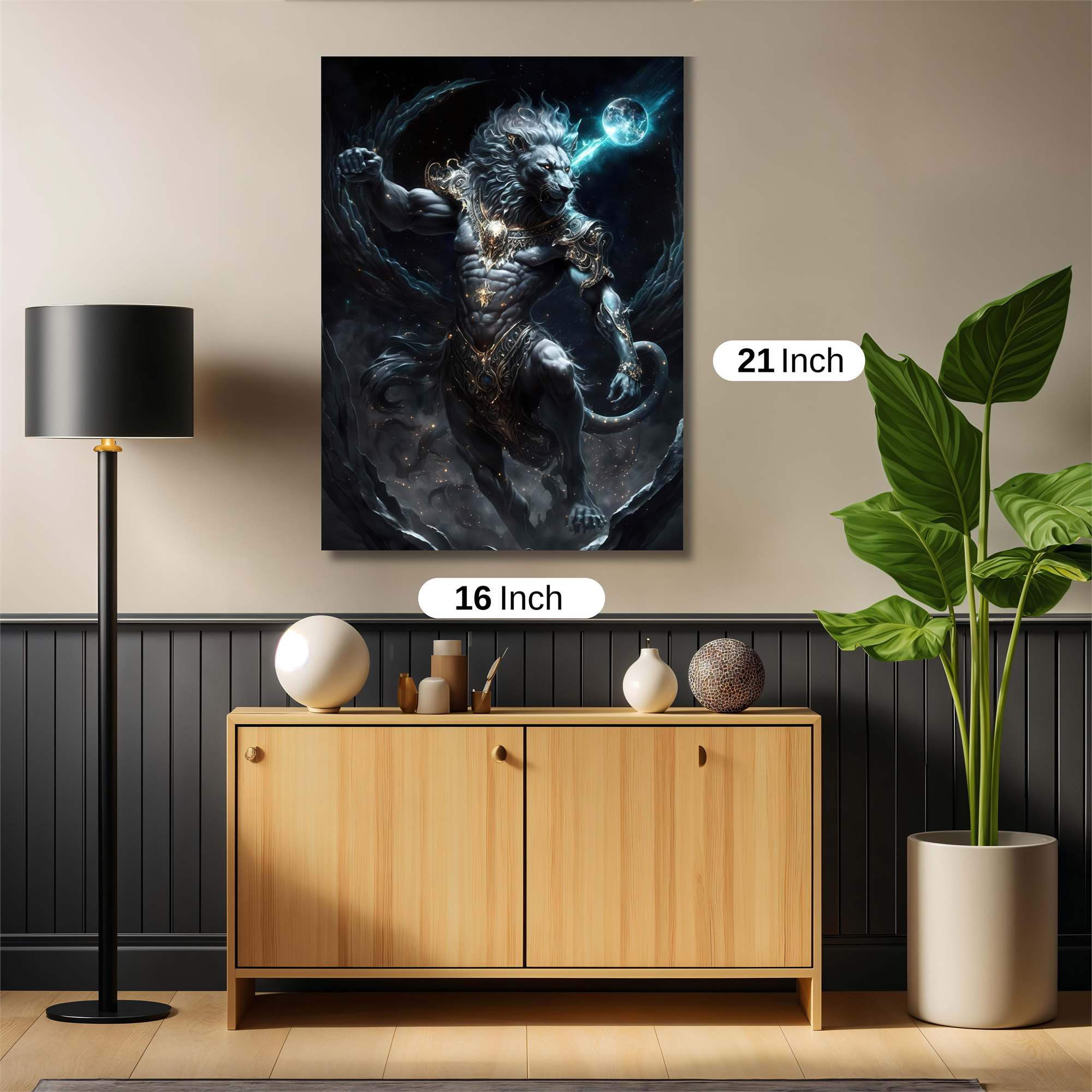 Lion Cosmic Safe Wall Magnetic / M