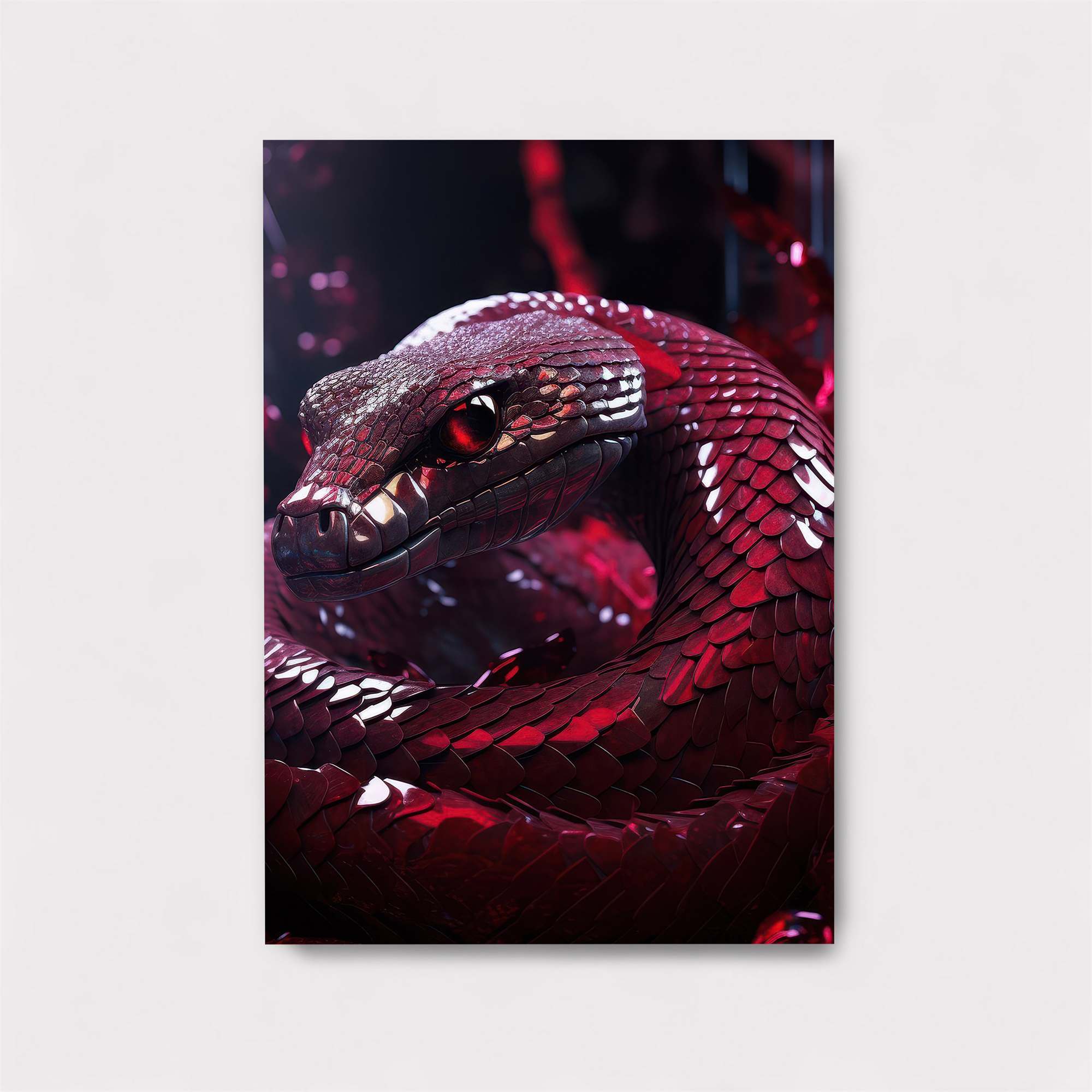 Crimson Serpent Safe Wall Magnetic / M