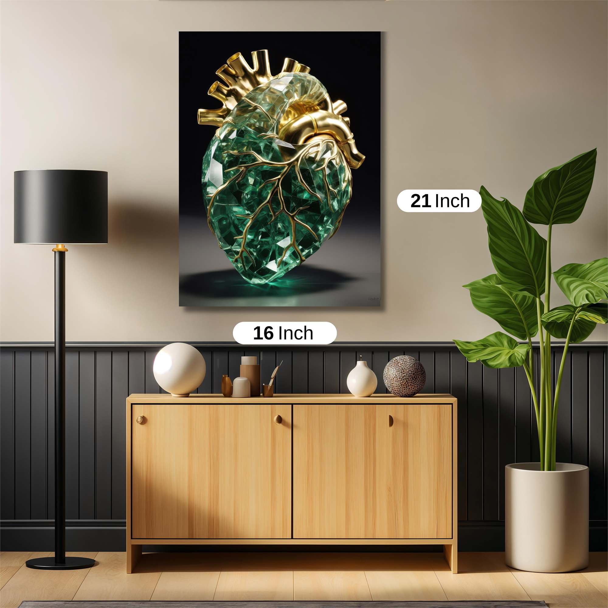 Crystal Passion Safe Wall Magnetic / M