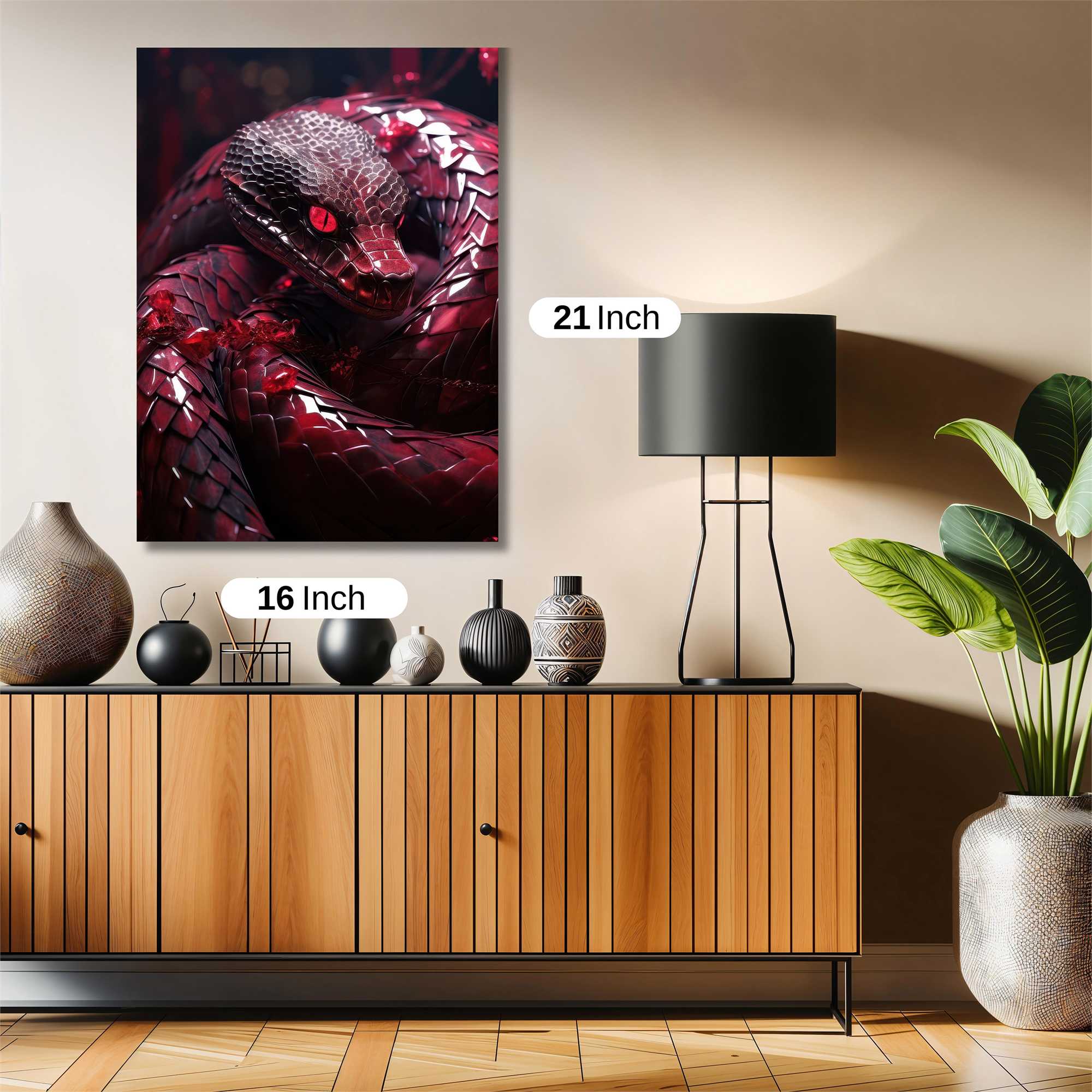 Crimson Menace Safe Wall Magnetic / M