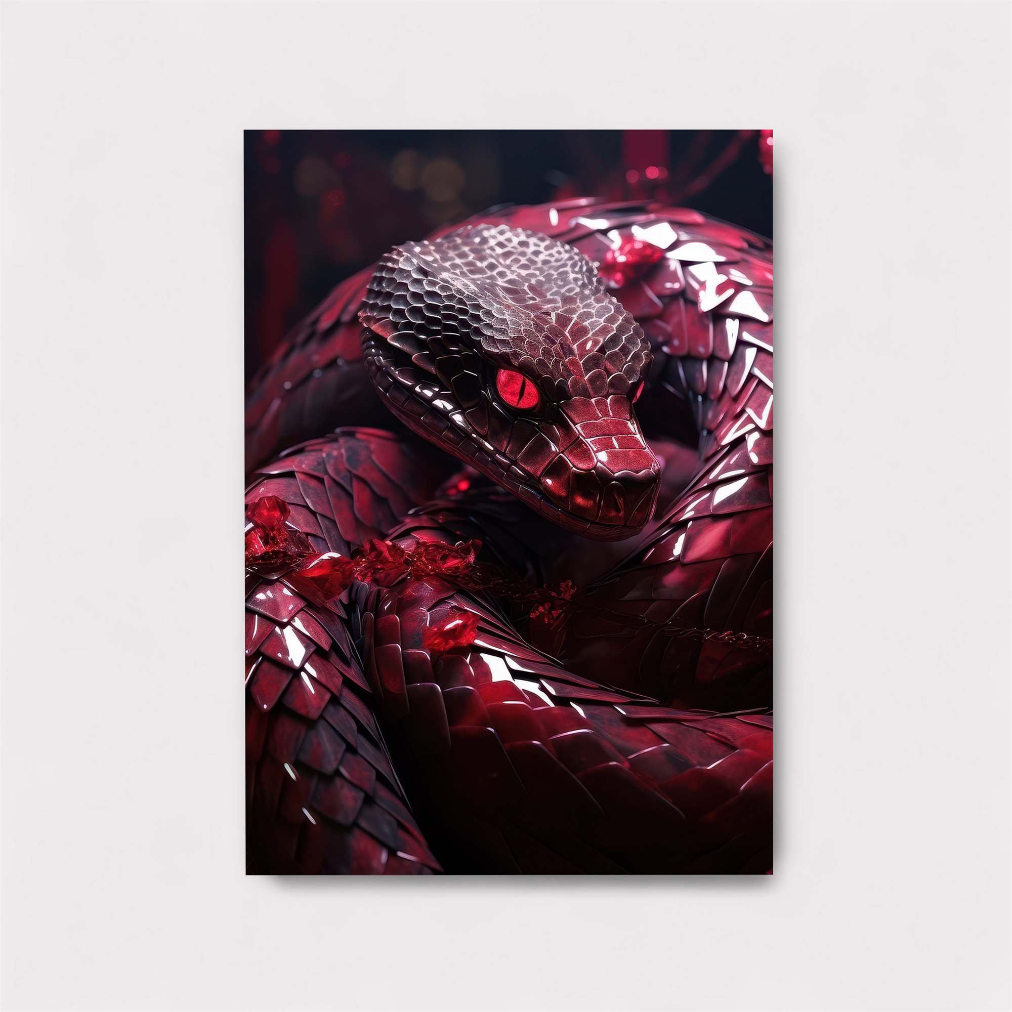 Crimson Menace Safe Wall Magnetic / M