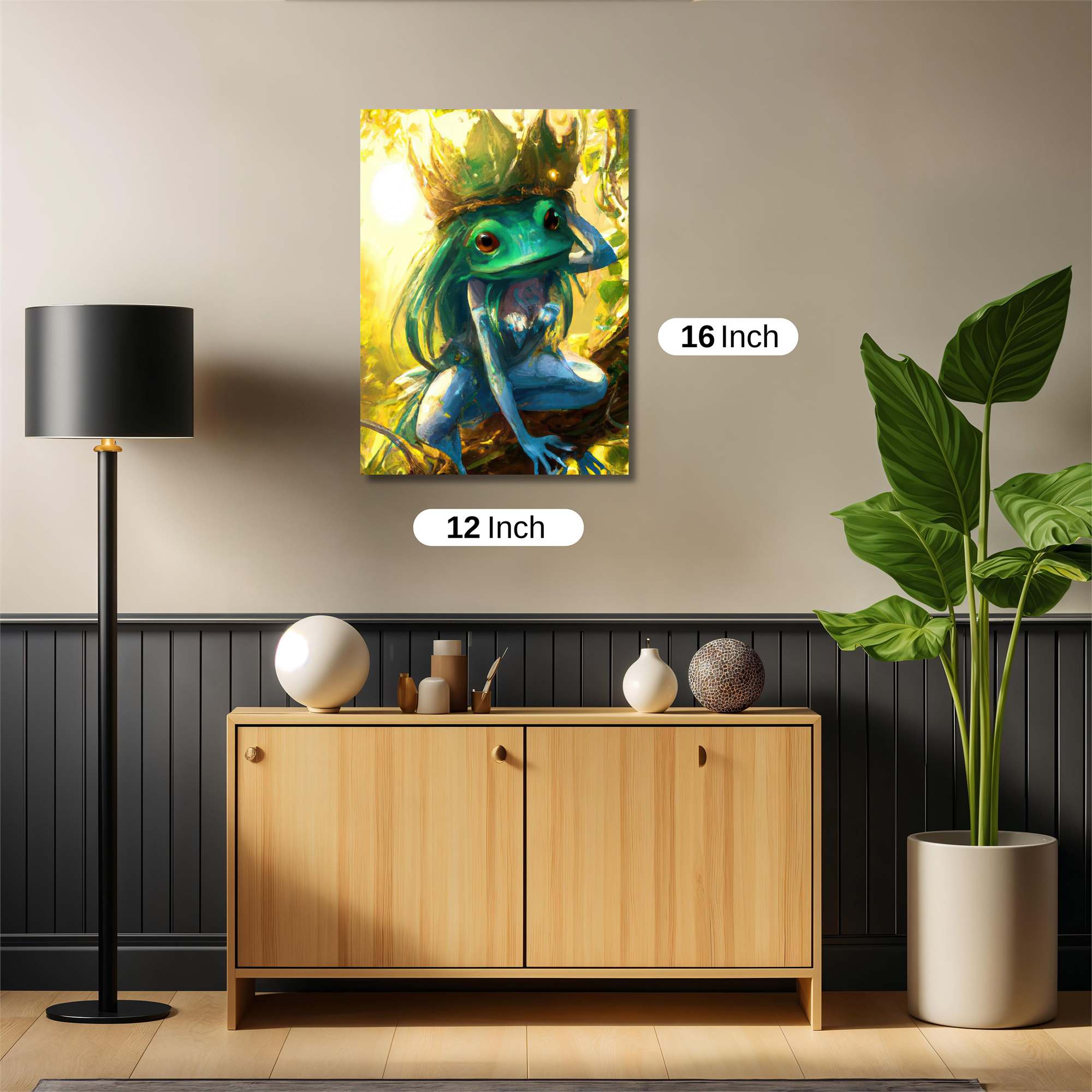 Frog Majesty Safe Wall Magnetic / M