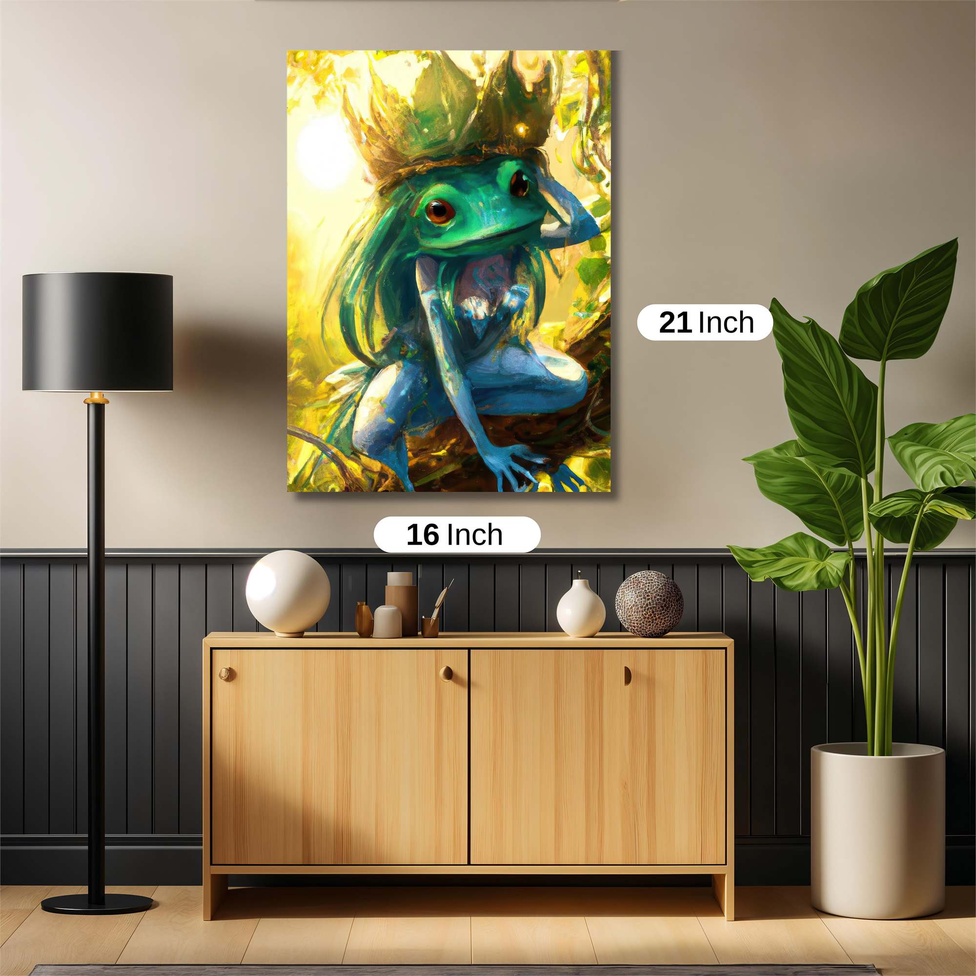 Frog Majesty Safe Wall Magnetic / M