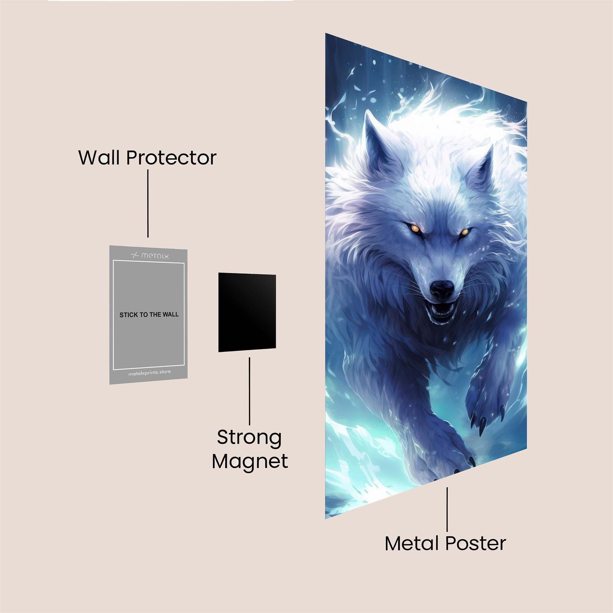 Frost Fury Safe Wall Magnetic / M