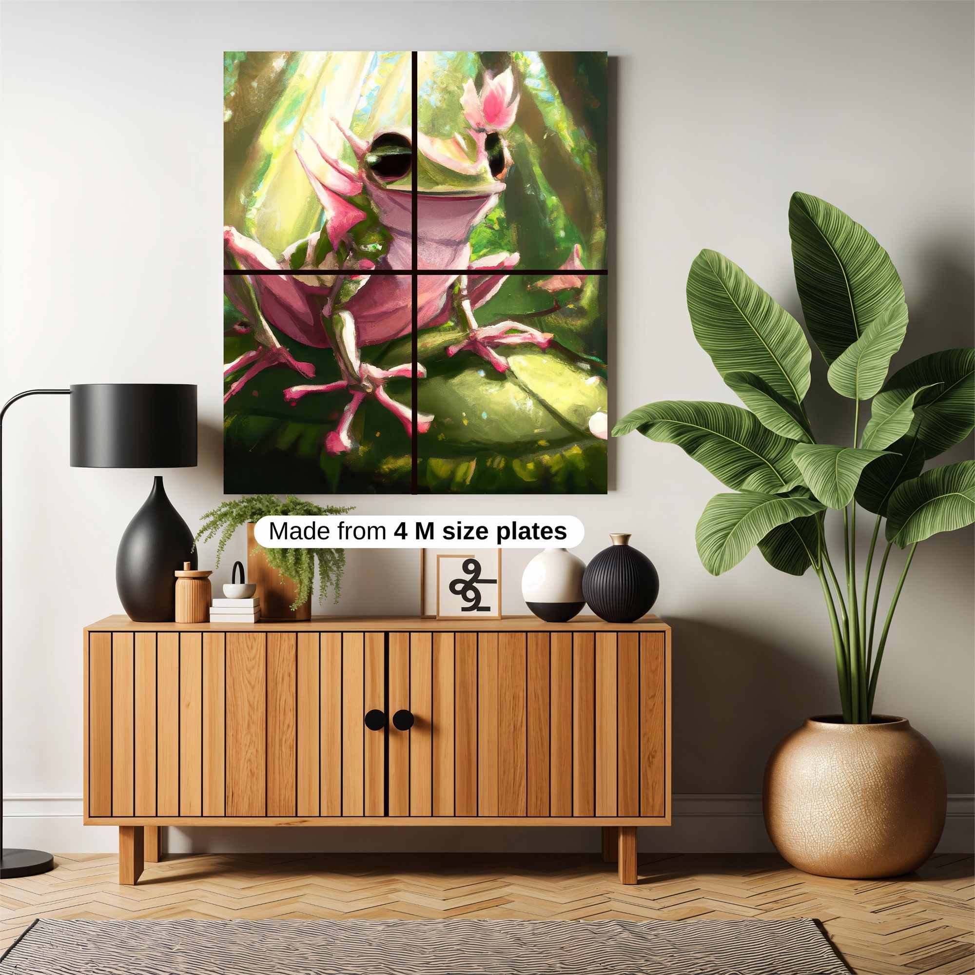 Frog Bliss Safe Wall Magnetic / M