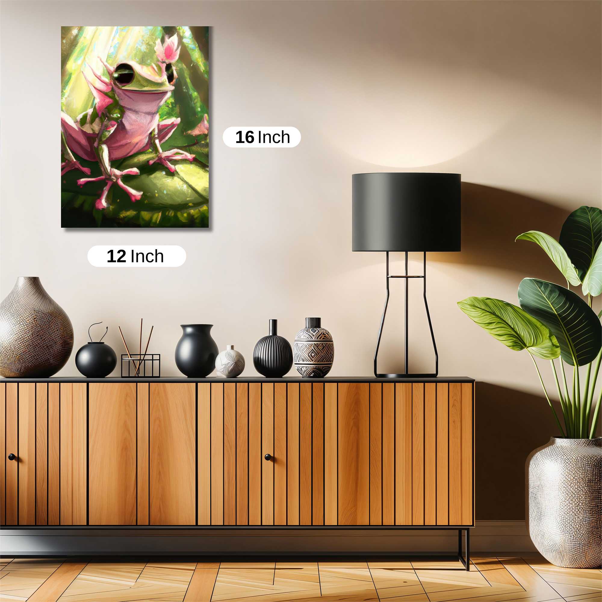 Frog Bliss Safe Wall Magnetic / M