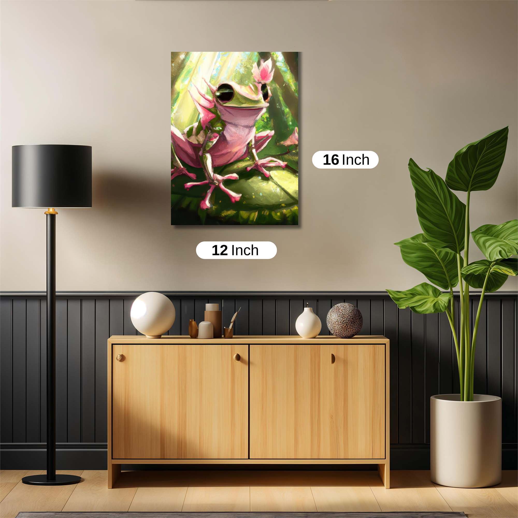 Frog Bliss Safe Wall Magnetic / M