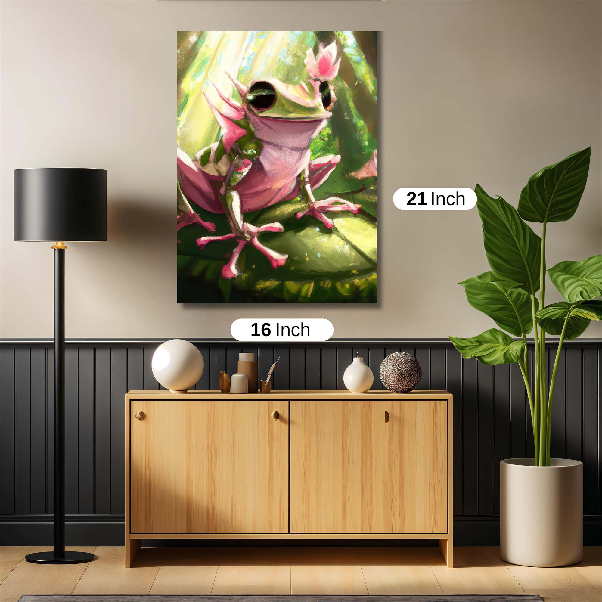 Frog Bliss Safe Wall Magnetic / M