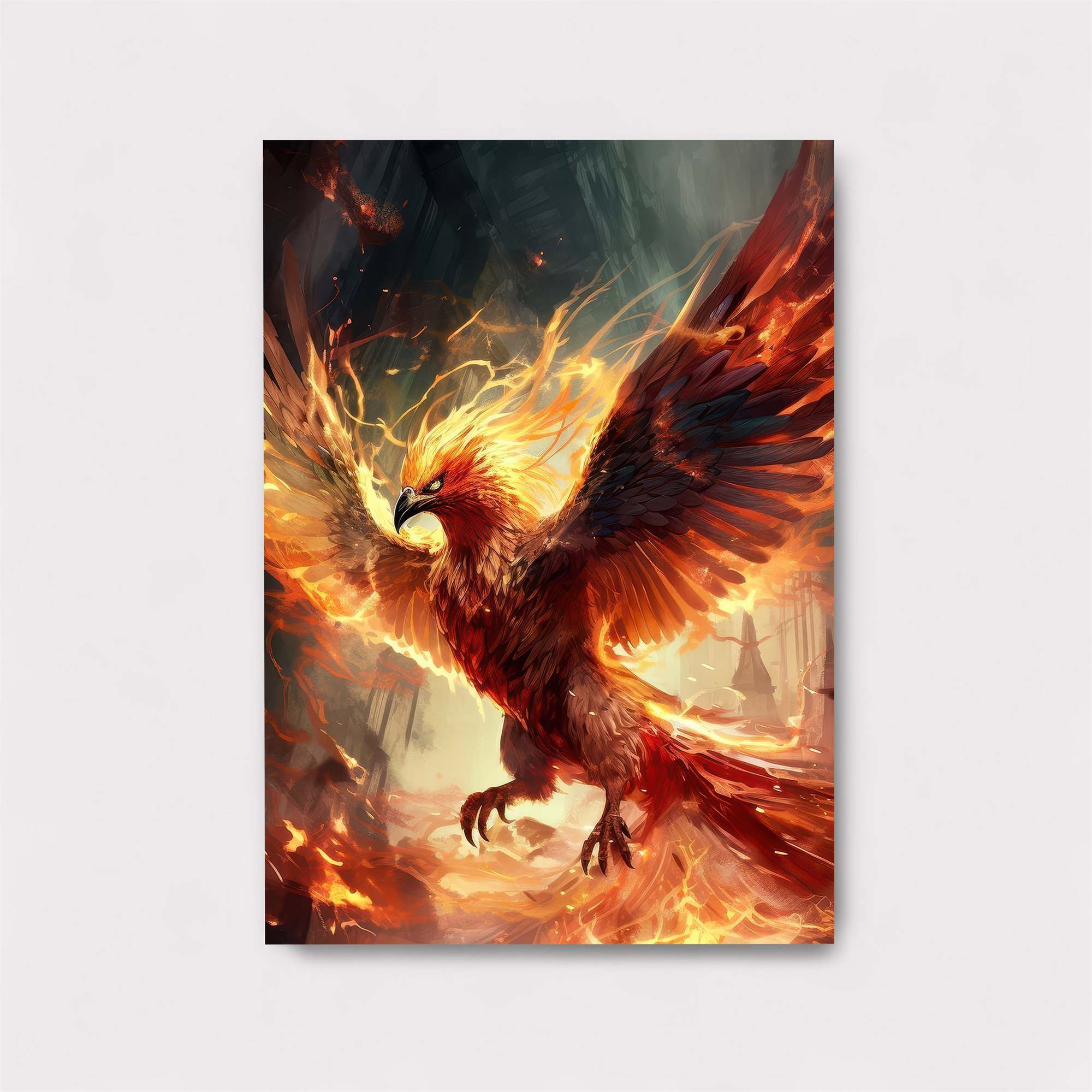 Phoenix Blaze Safe Wall Magnetic / M