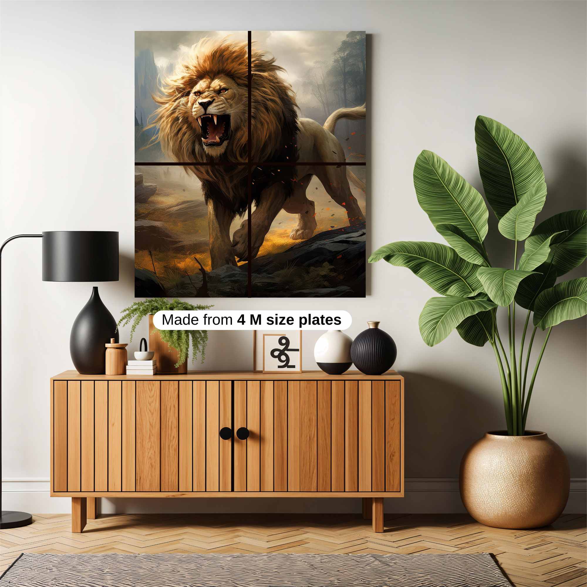 Lion Tempest Safe Wall Magnetic / M