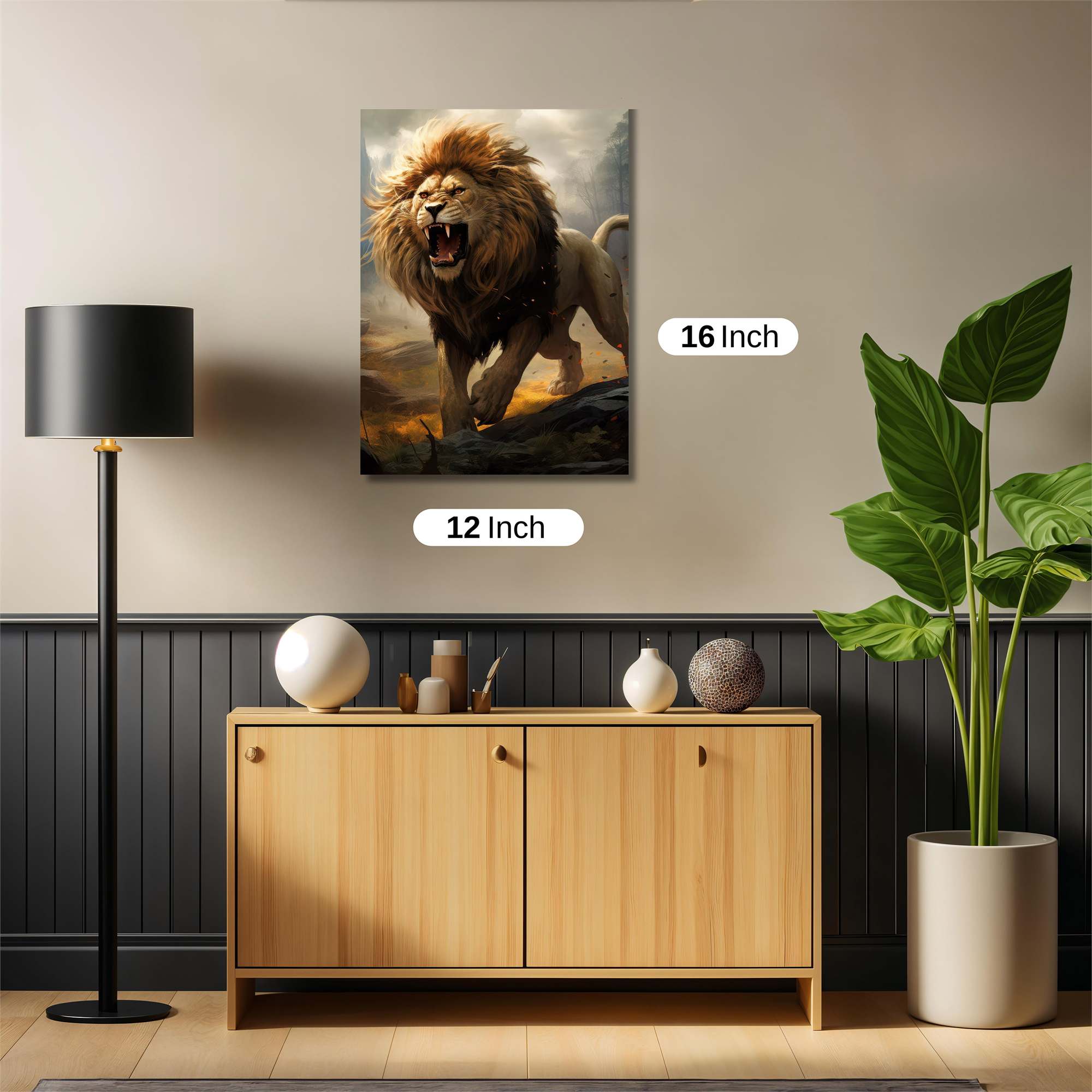 Lion Tempest Safe Wall Magnetic / M