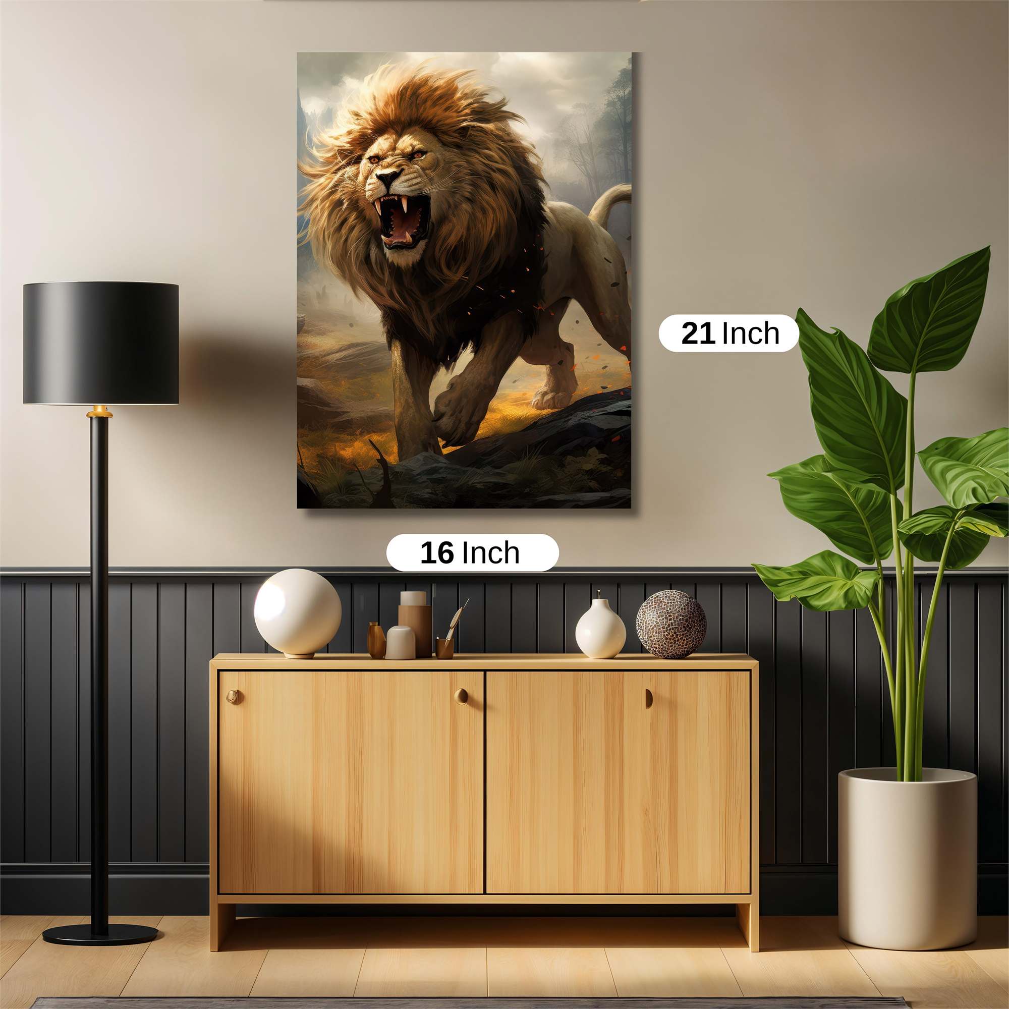 Lion Tempest Safe Wall Magnetic / M