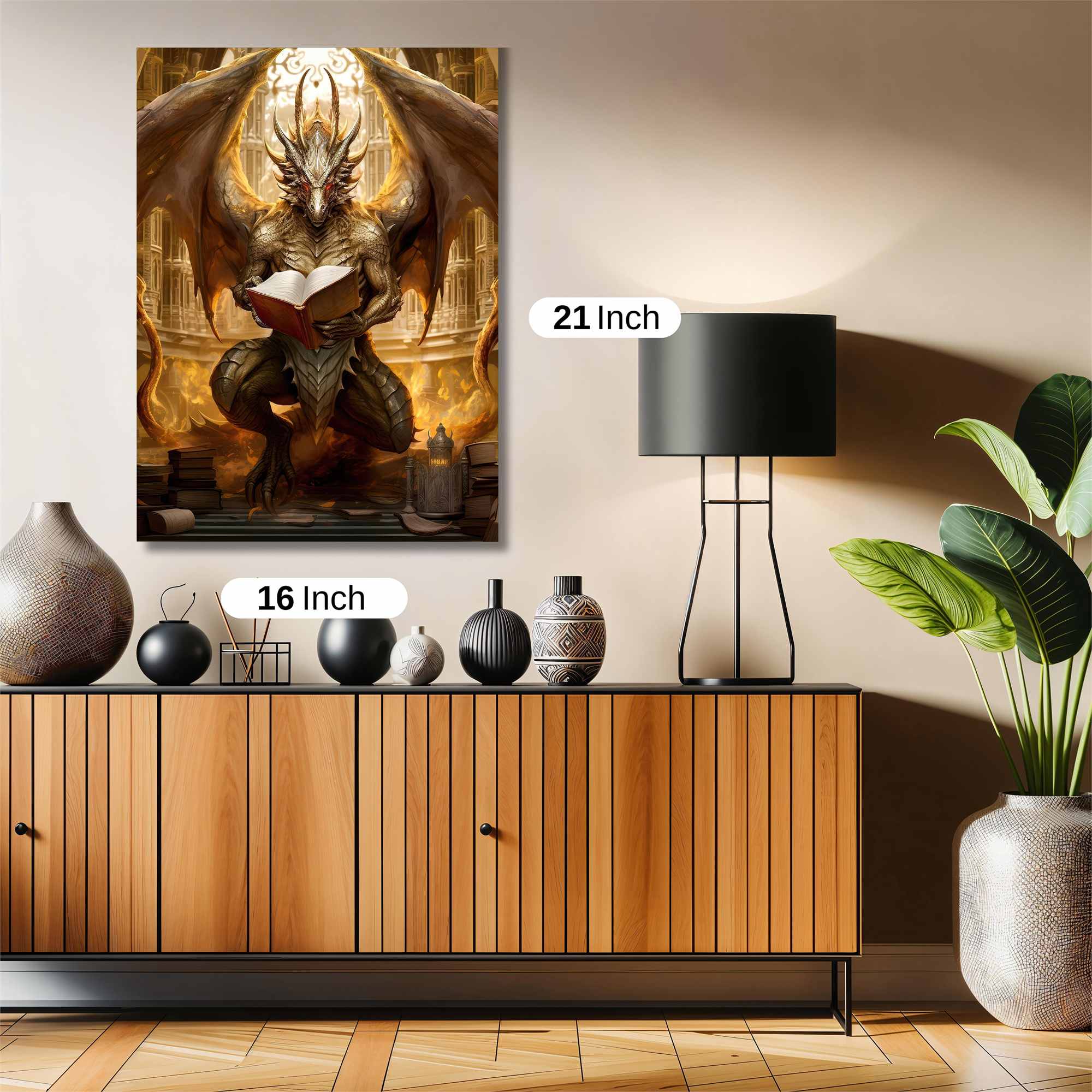 Dragon Scholar Safe Wall Magnetic / M