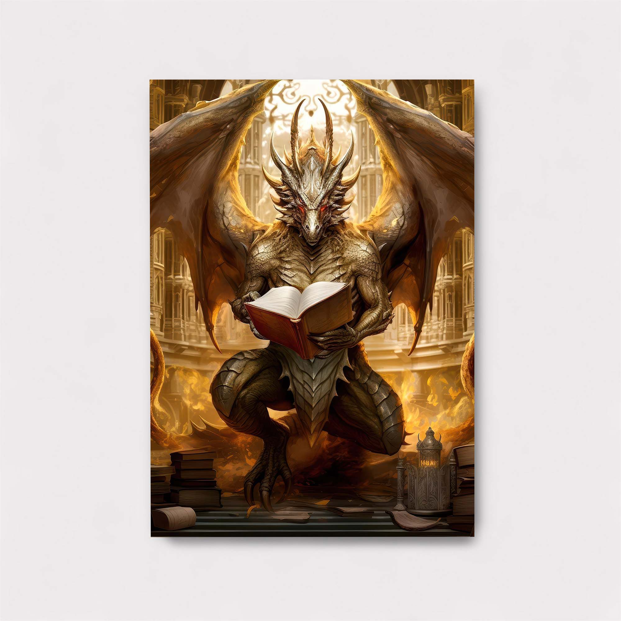 Dragon Scholar Safe Wall Magnetic / M