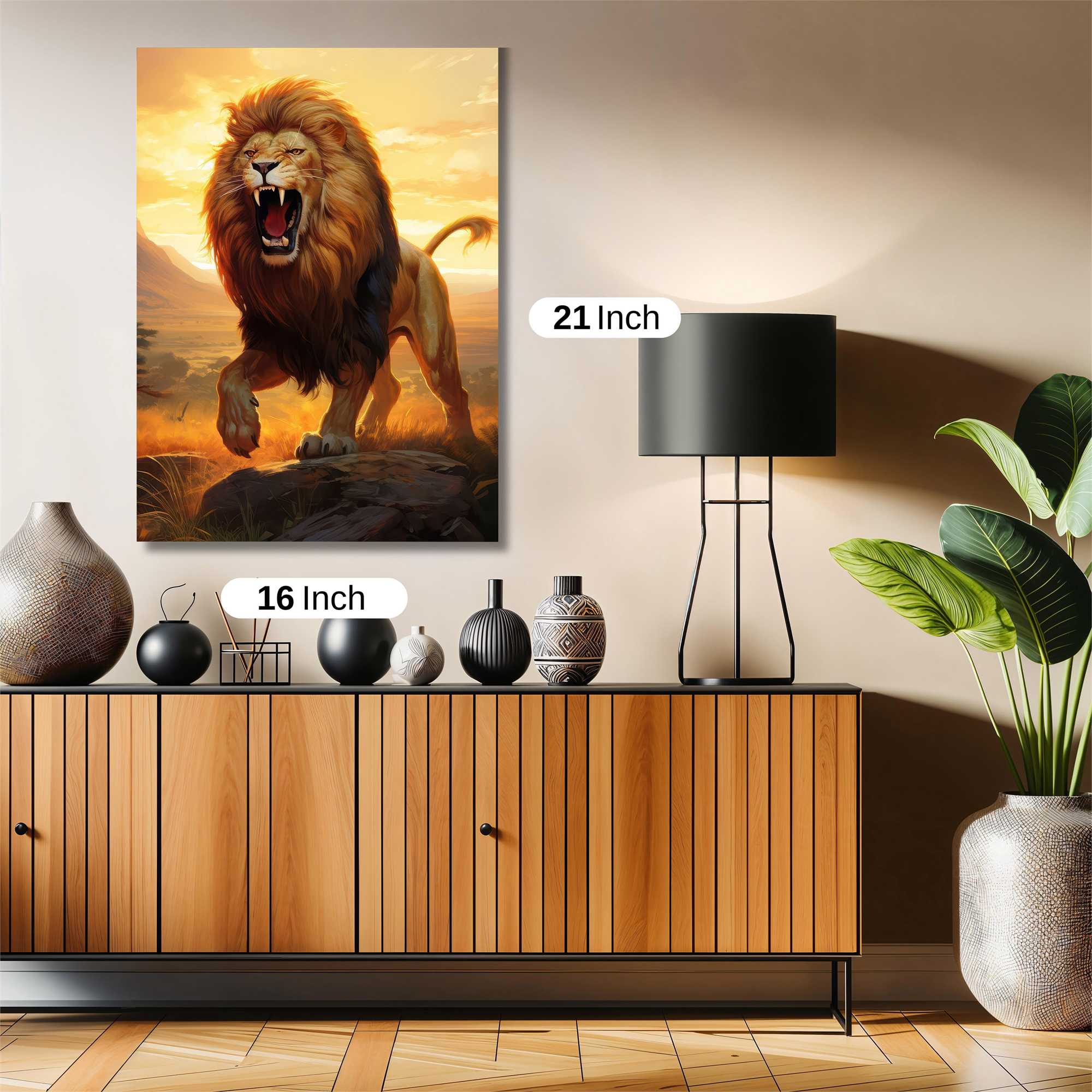 Lion Radiance Safe Wall Magnetic / M