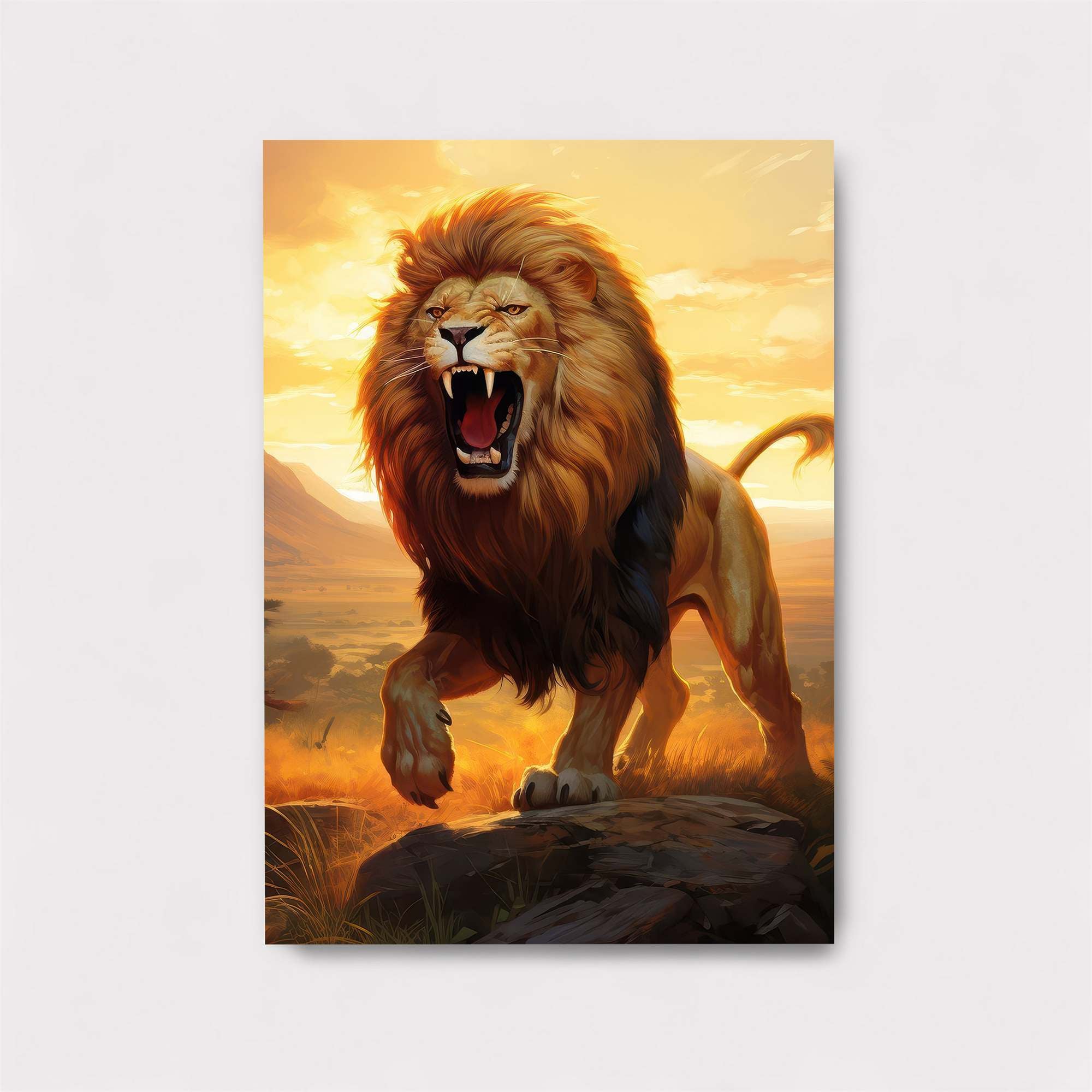 Lion Radiance Safe Wall Magnetic / M