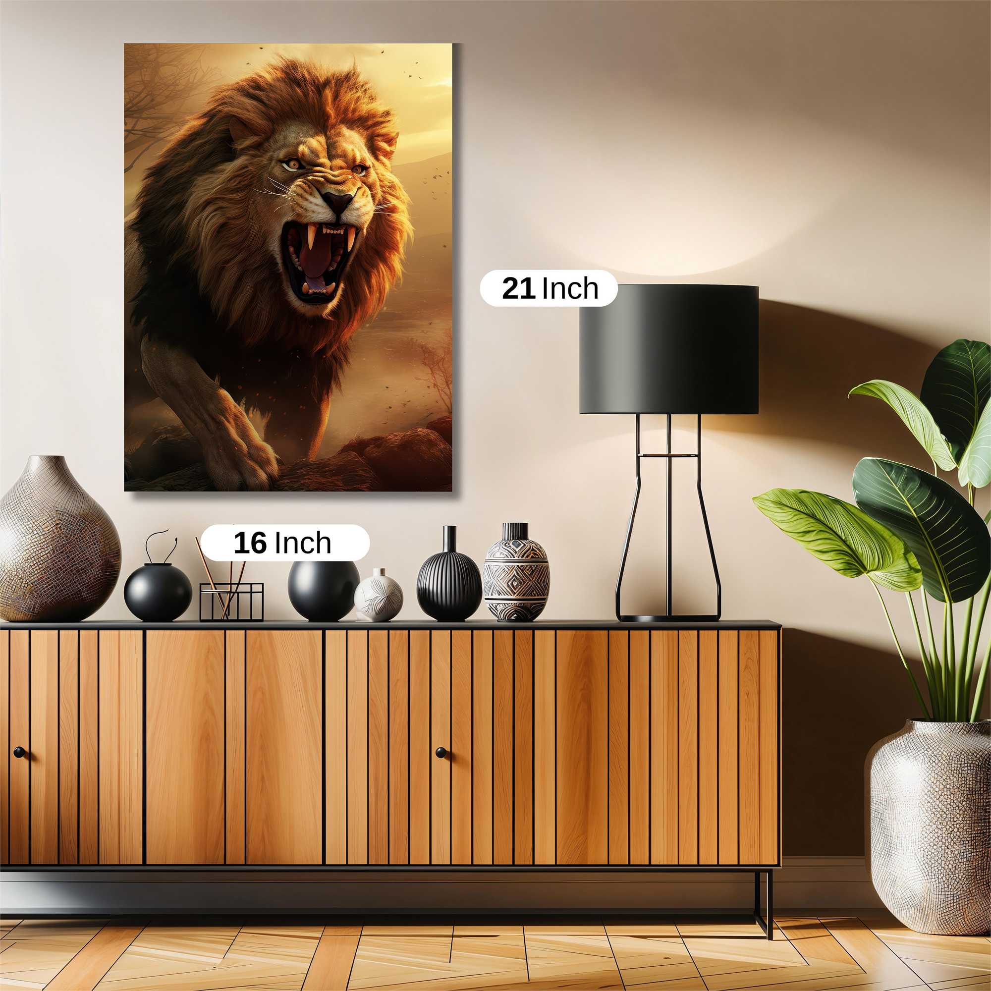 Lion Rage Safe Wall Magnetic / M