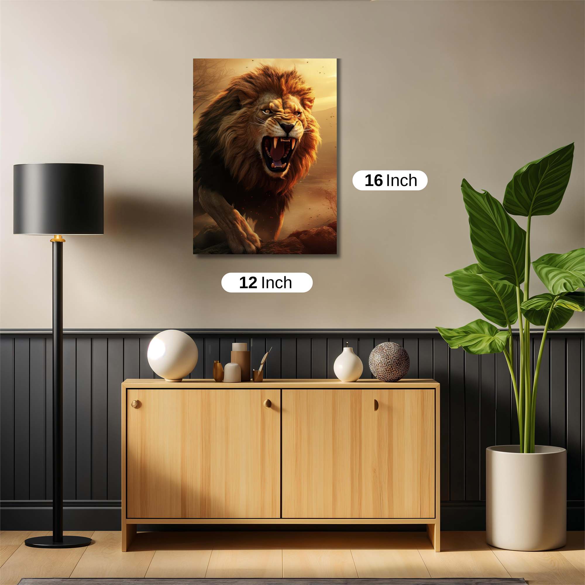 Lion Rage Safe Wall Magnetic / M