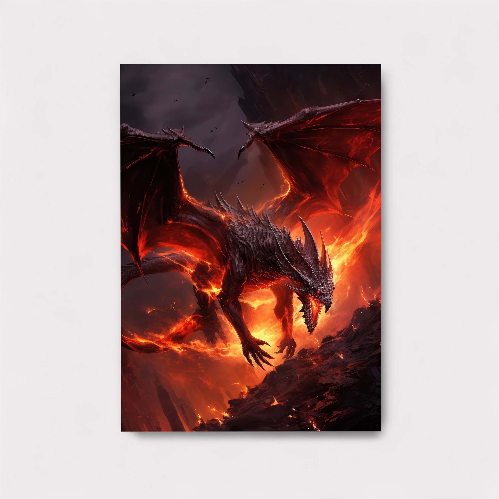 Dragon Inferno Safe Wall Magnetic / M