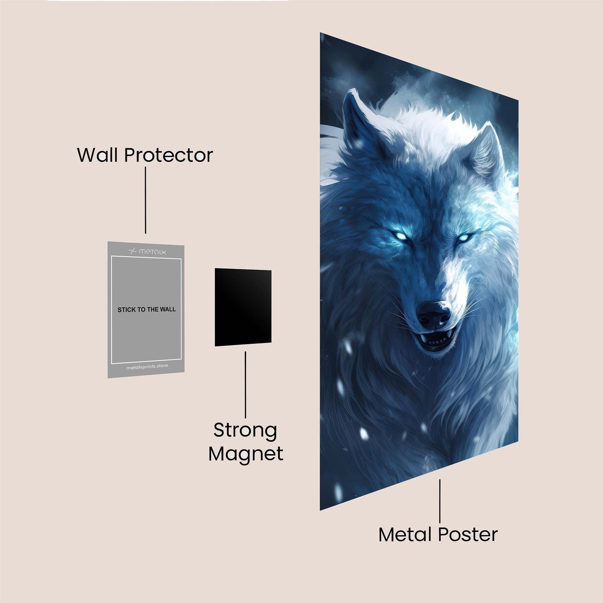 Frost Phantom Safe Wall Magnetic / M