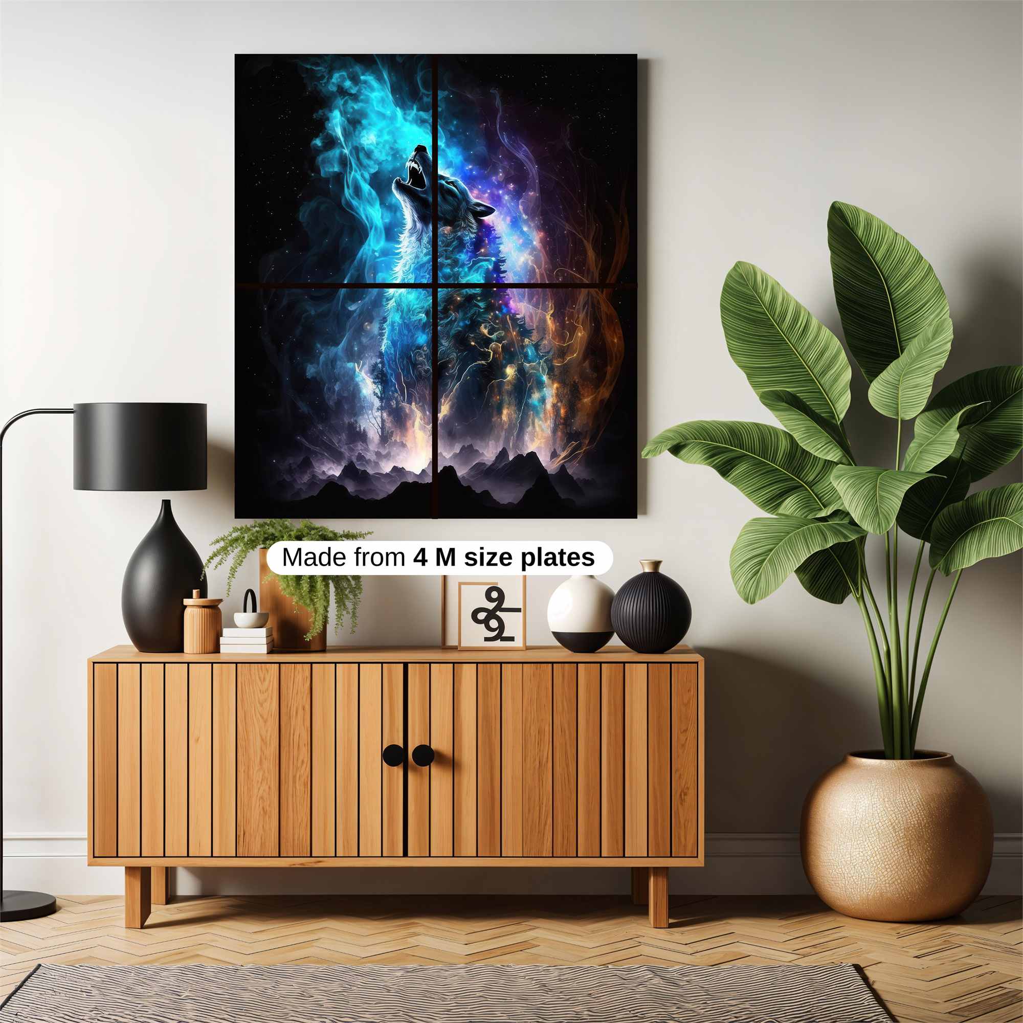 Wolf Radiance Safe Wall Magnetic / M