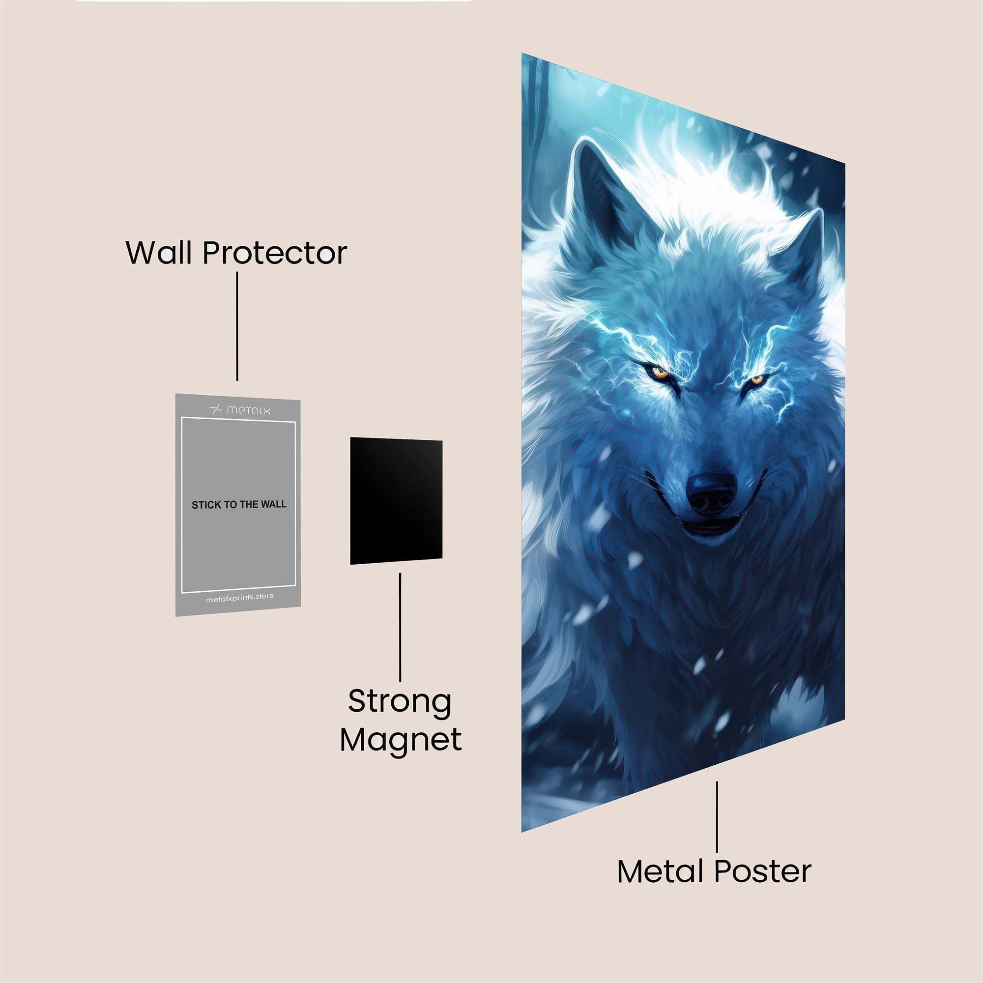 Lunar Majesty Safe Wall Magnetic / M