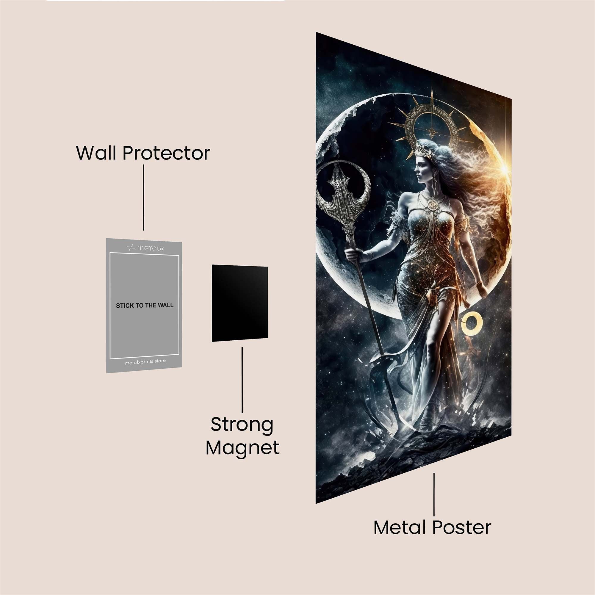 Selene Serene Safe Wall Magnetic / M