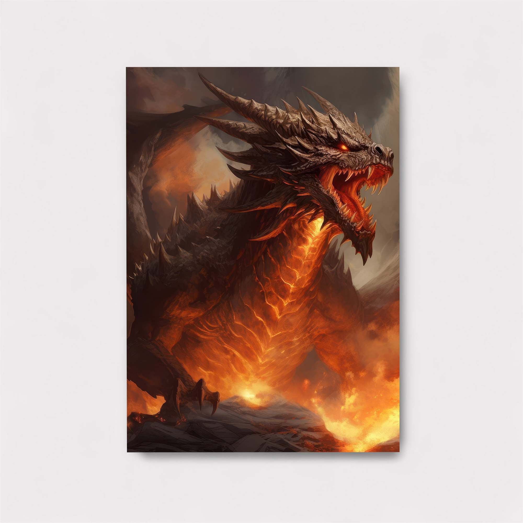Dragon Inferno Safe Wall Magnetic / M