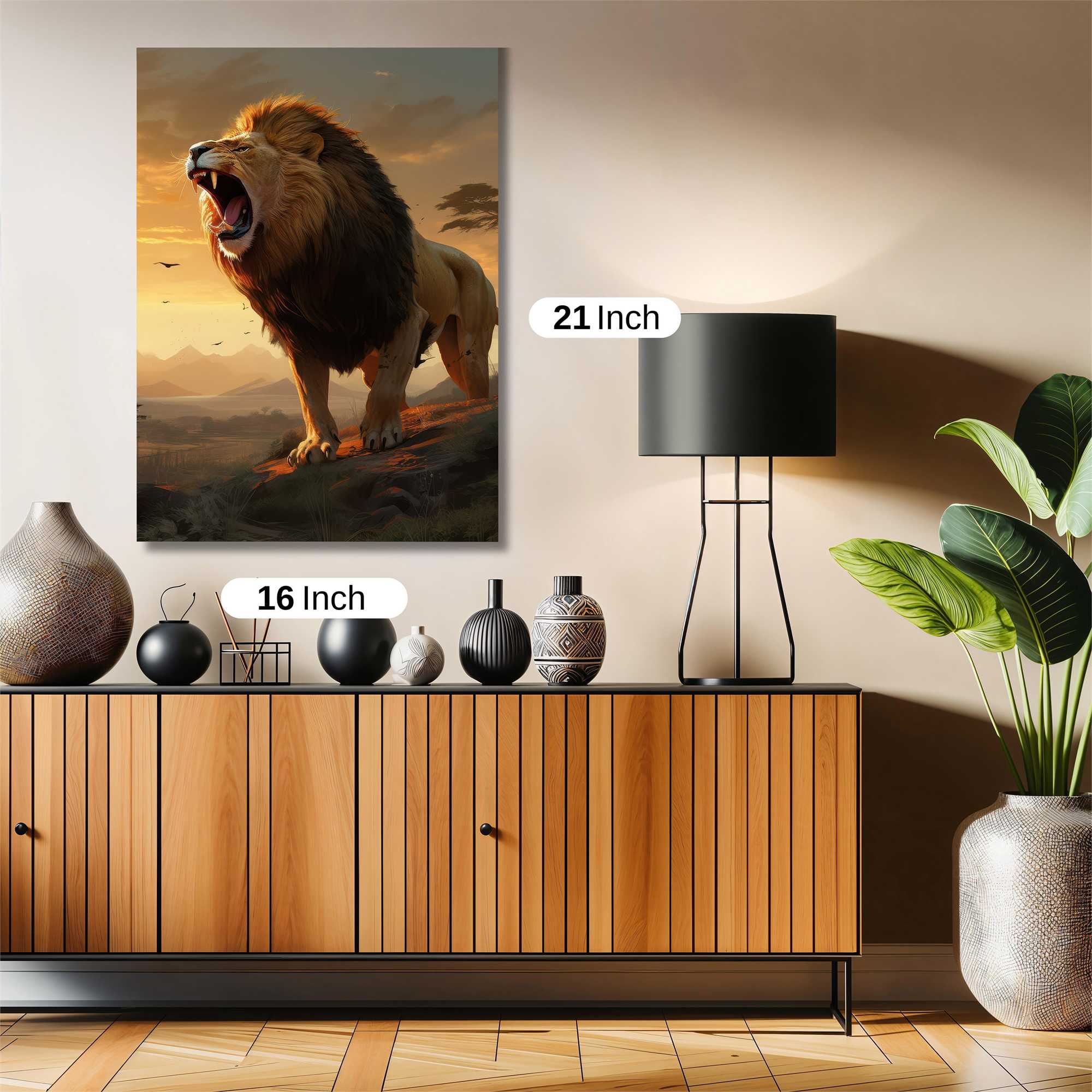 Lion Majesty Safe Wall Magnetic / M