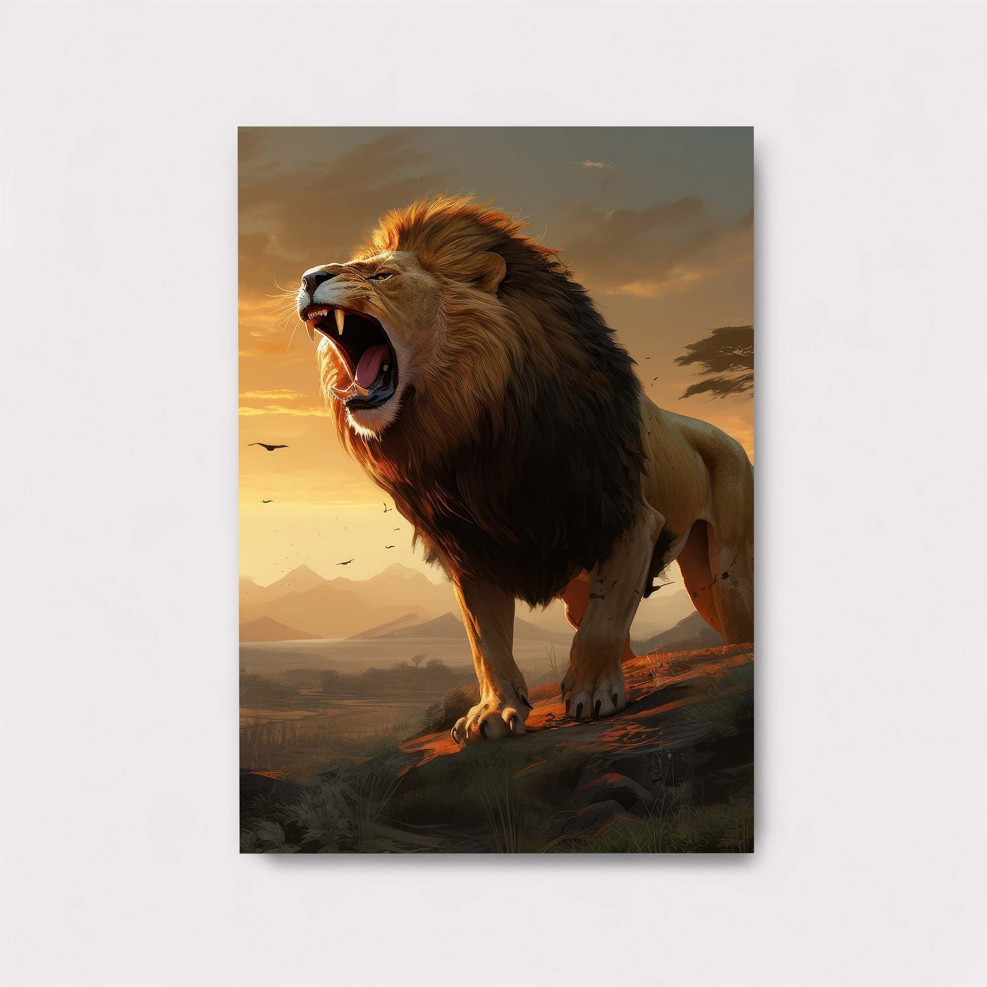 Lion Majesty Safe Wall Magnetic / M
