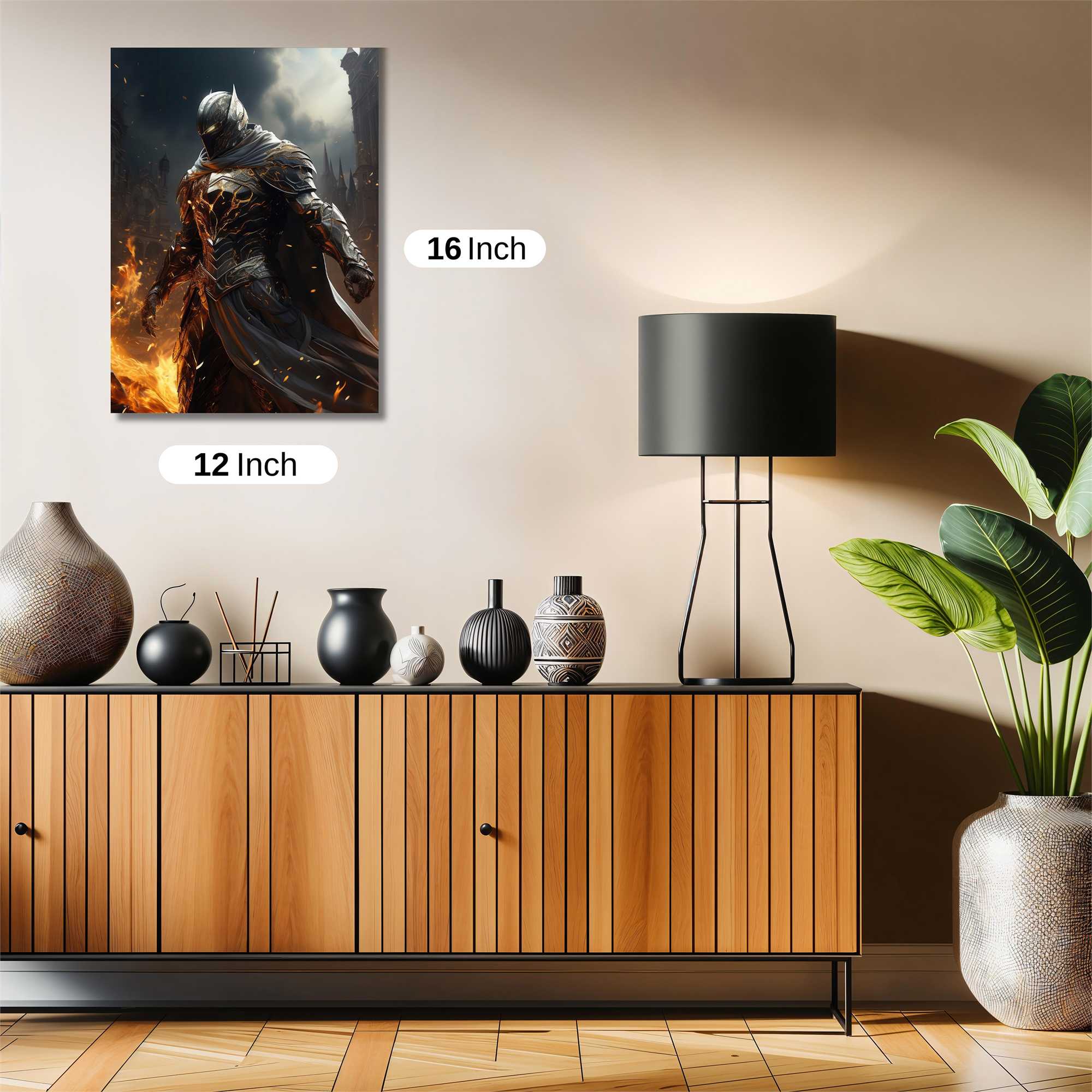 Knight Inferno Safe Wall Magnetic / M