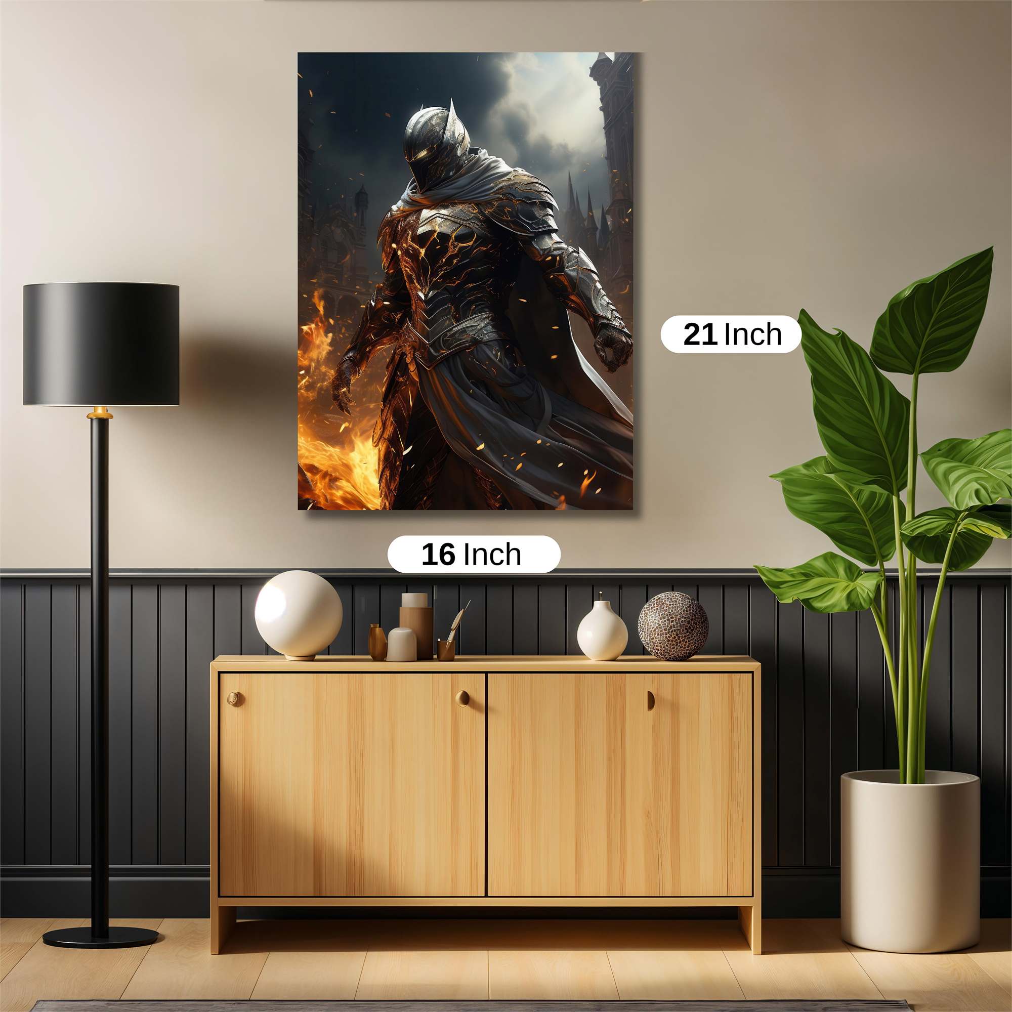 Knight Inferno Safe Wall Magnetic / M