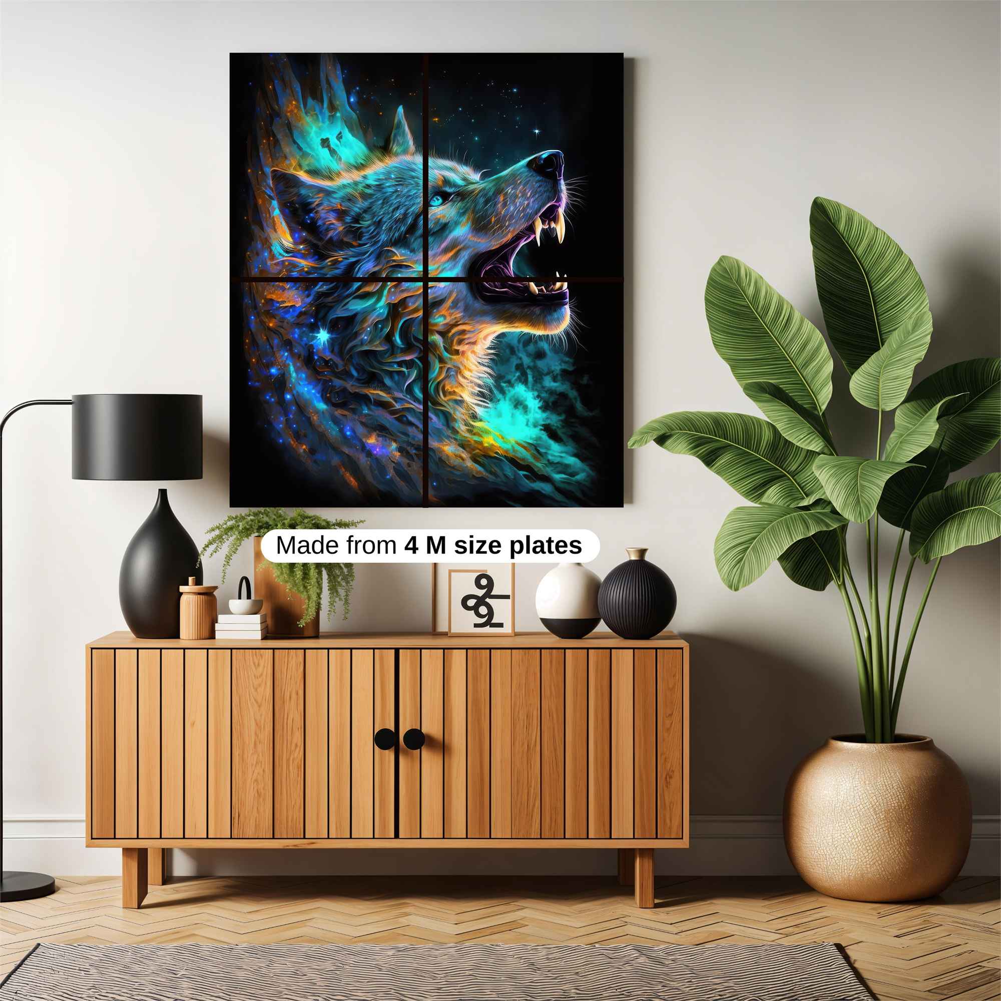 Cosmic Howl Safe Wall Magnetic / M