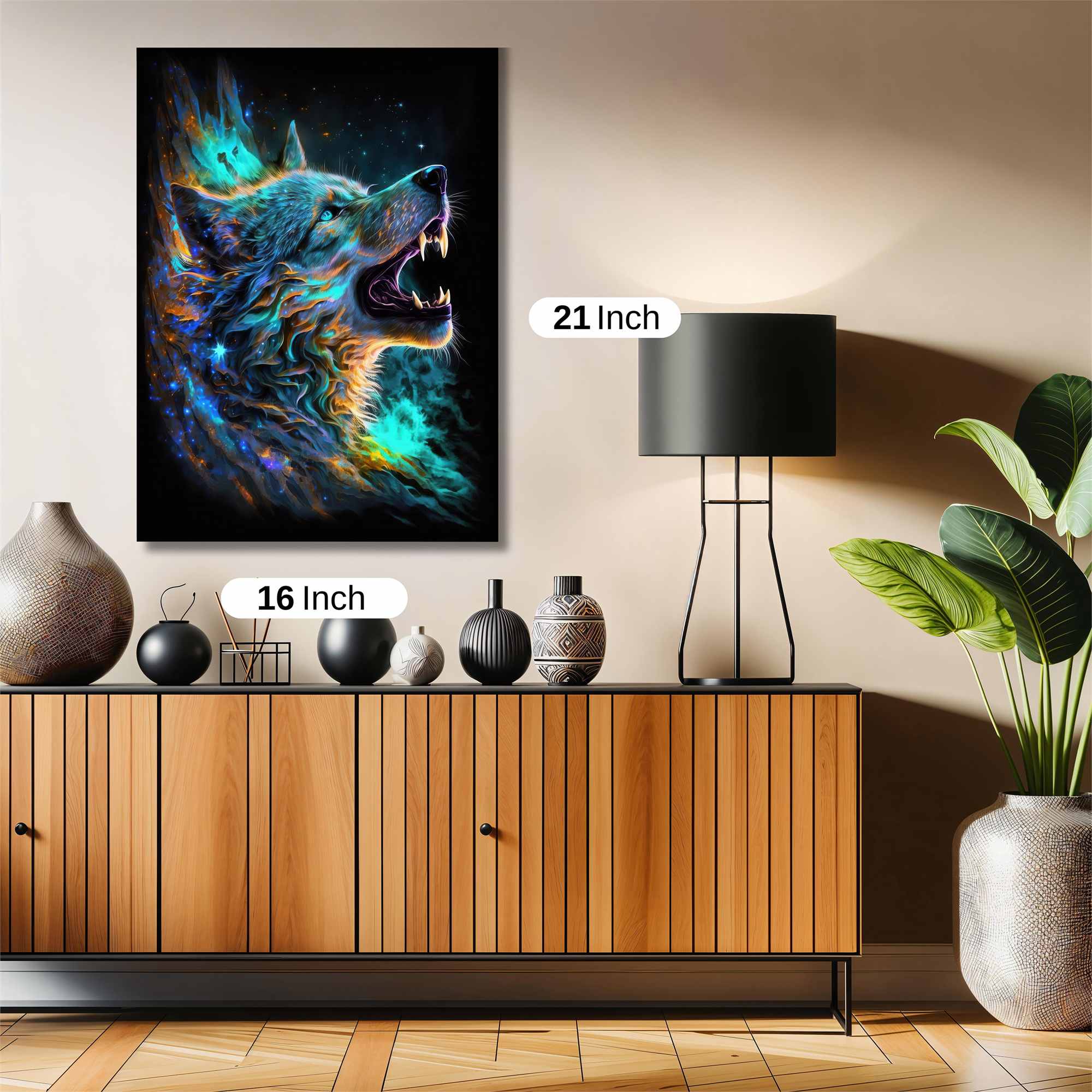 Cosmic Howl Safe Wall Magnetic / M