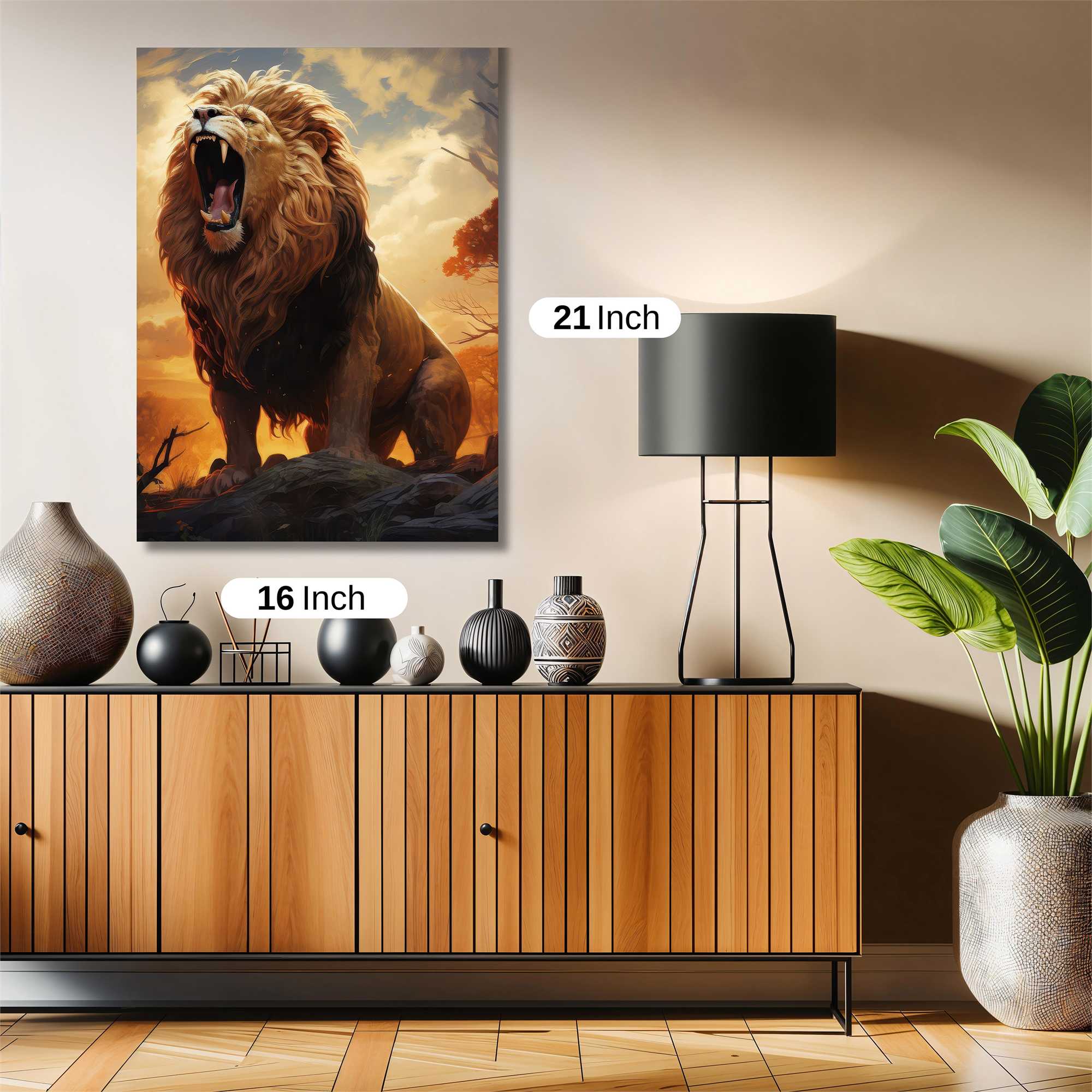Lion Majesty Safe Wall Magnetic / M