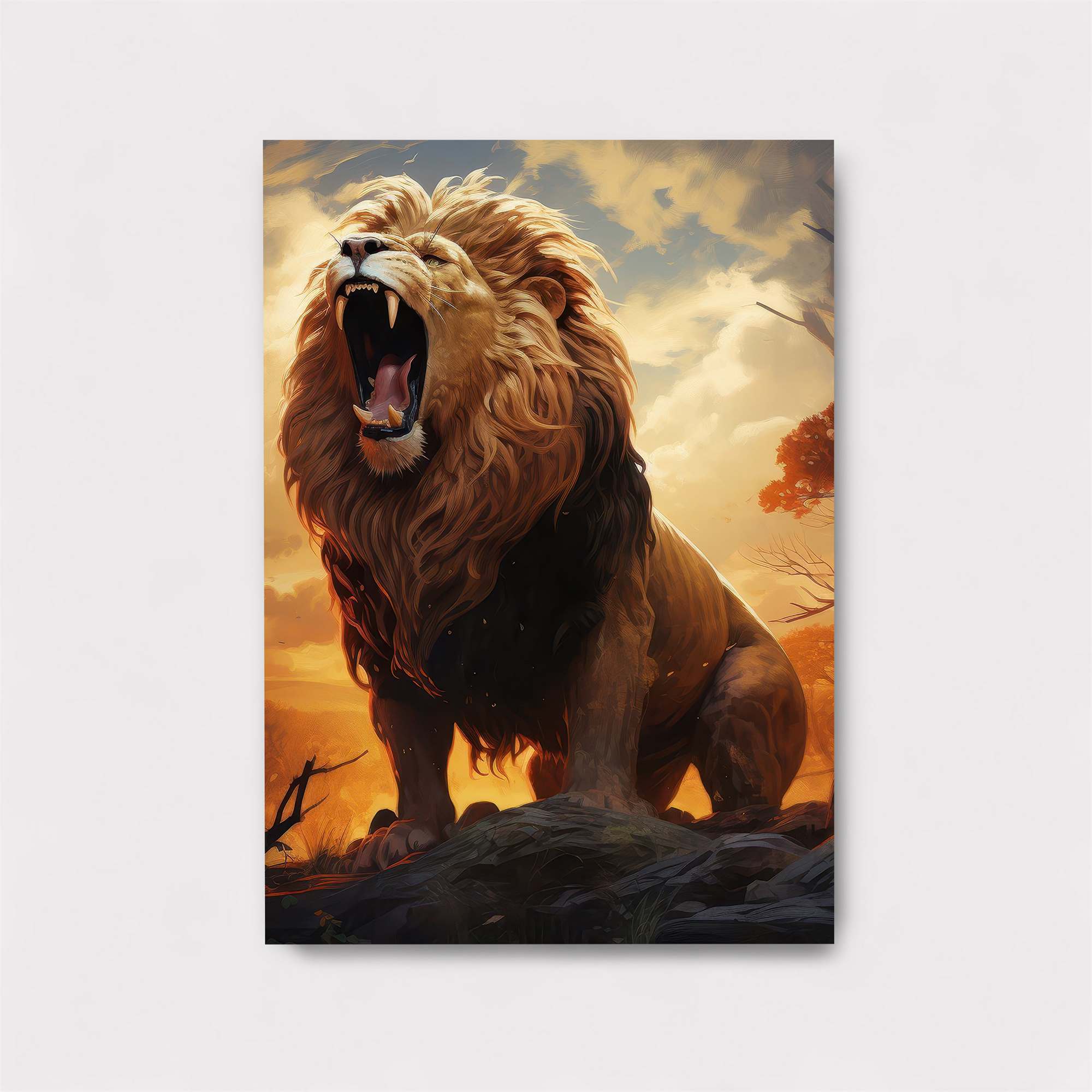 Lion Majesty Safe Wall Magnetic / M