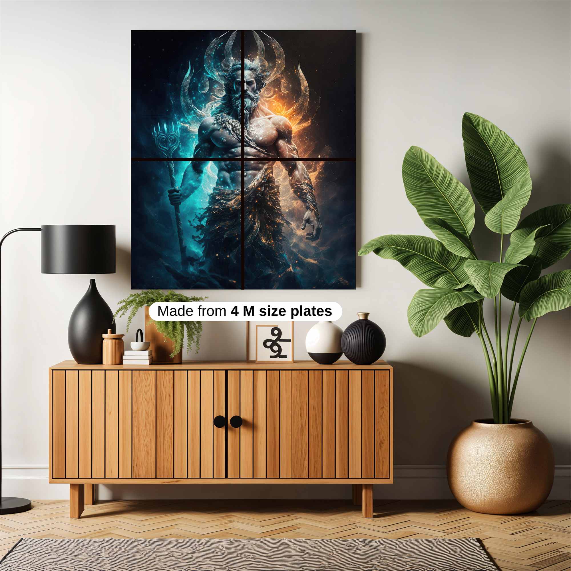 Poseidon Fierce Safe Wall Magnetic / M