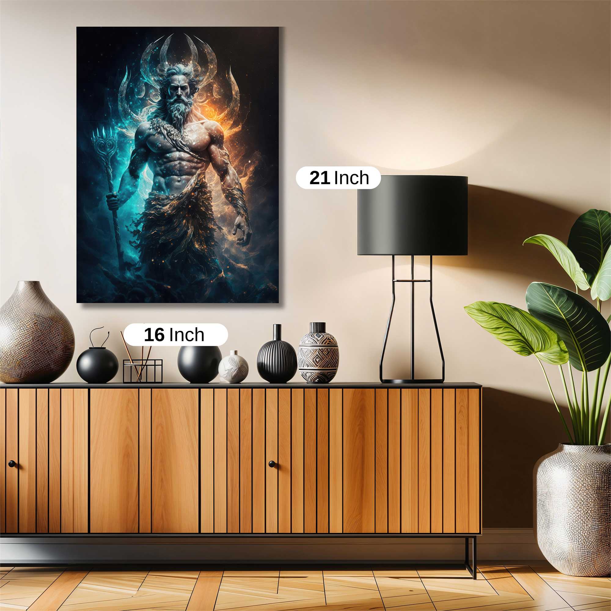 Poseidon Fierce Safe Wall Magnetic / M
