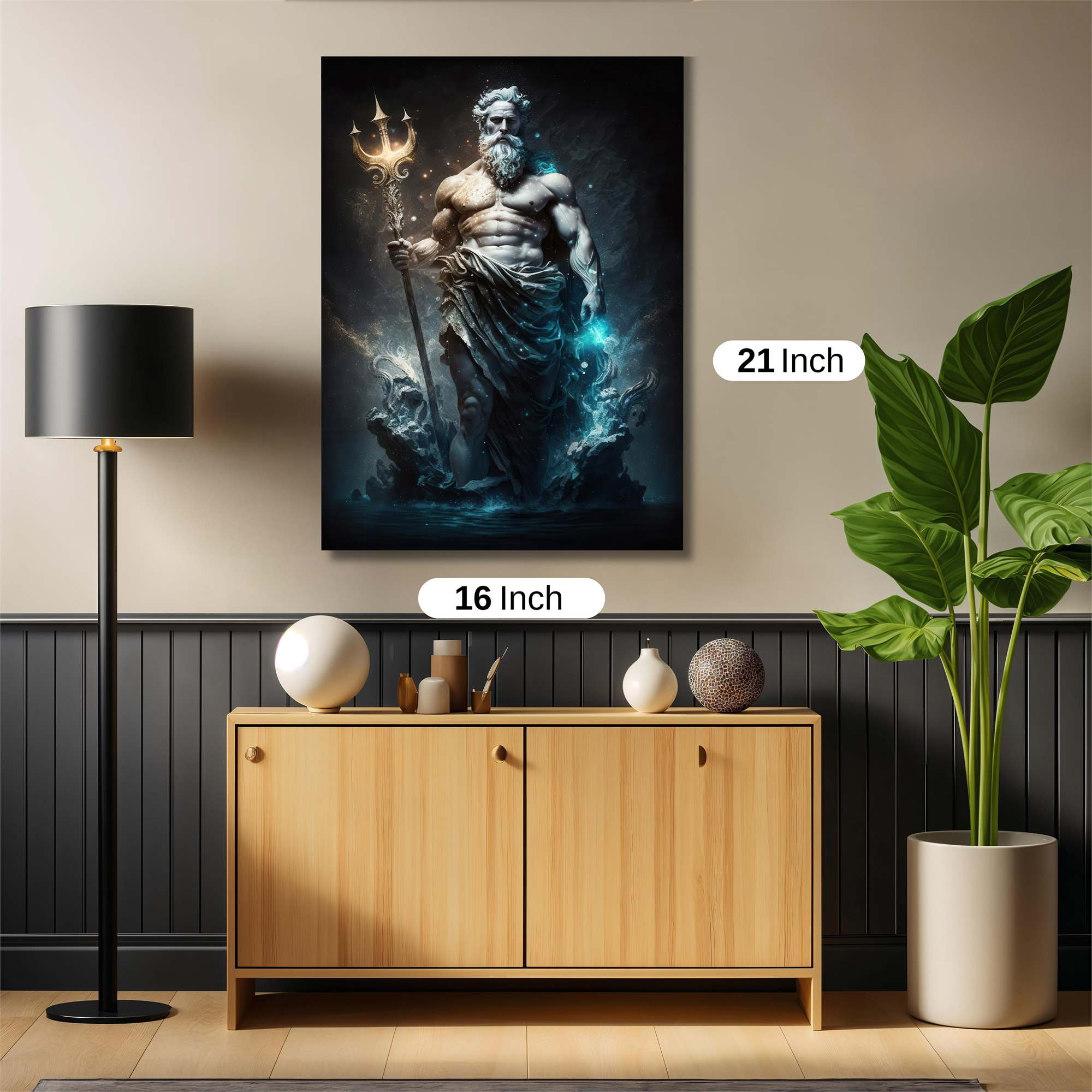 Poseidon Majestic Safe Wall Magnetic / M