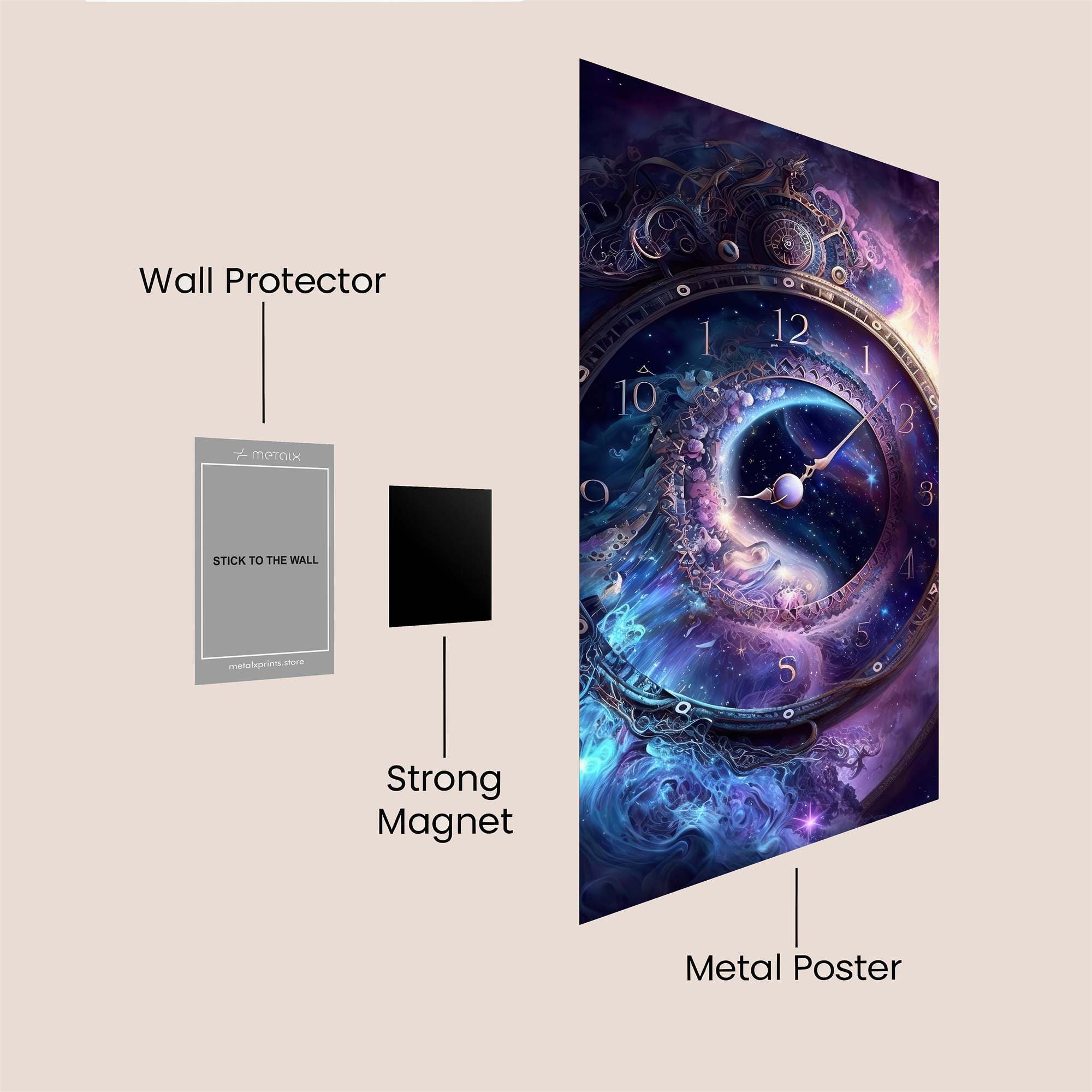 Cosmic Whimsy Safe Wall Magnetic / M