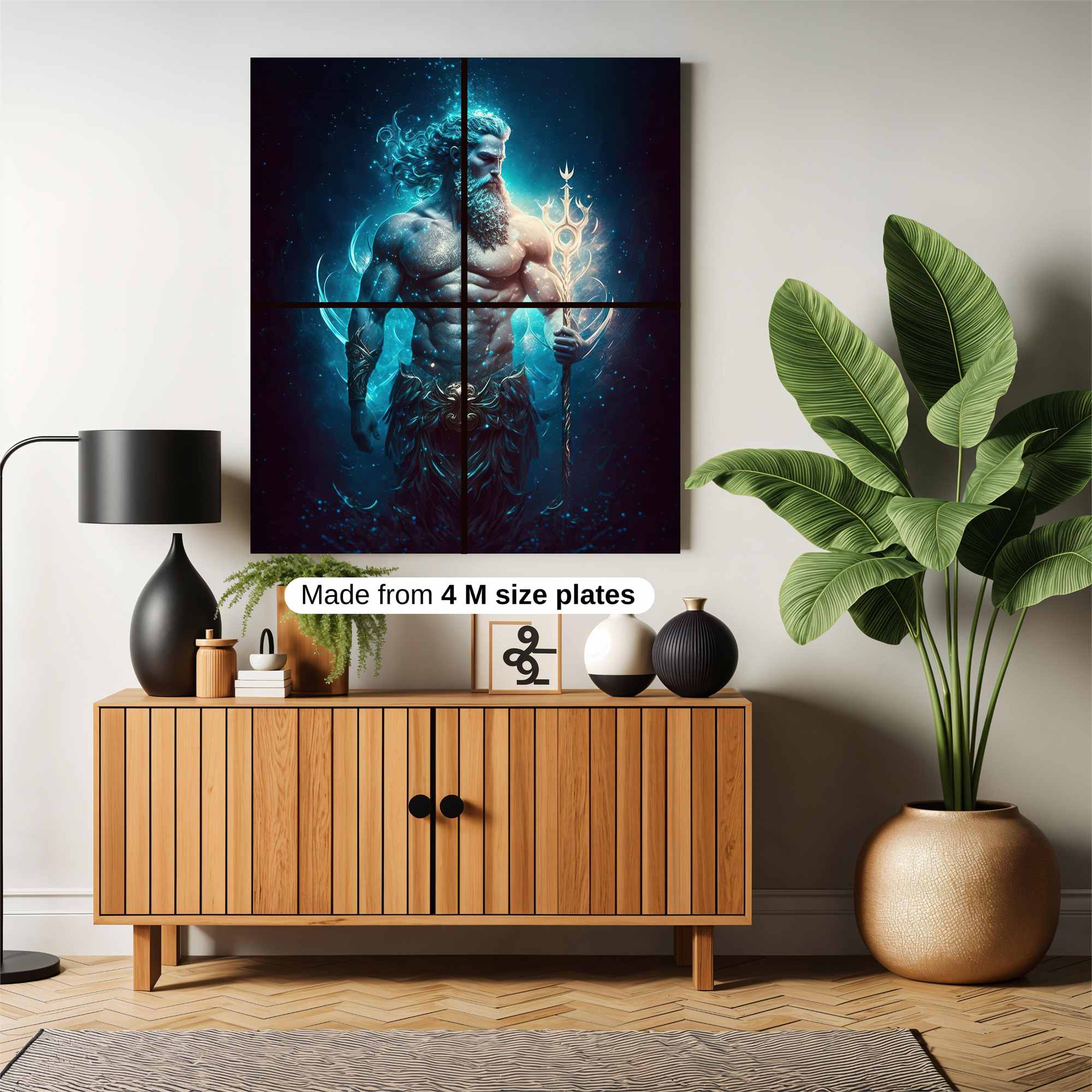 Poseidon Enigmatic Safe Wall Magnetic / M