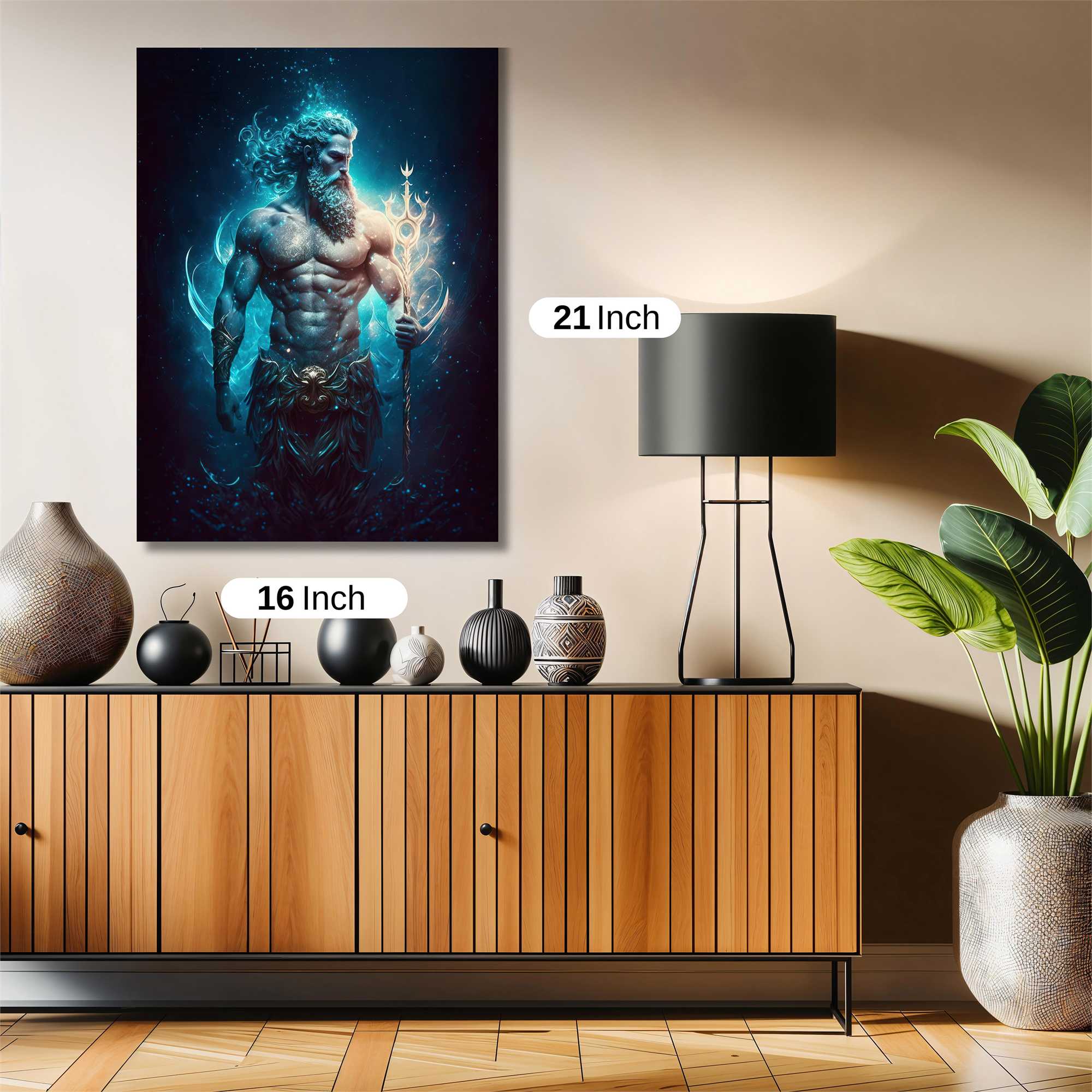 Poseidon Enigmatic Safe Wall Magnetic / M