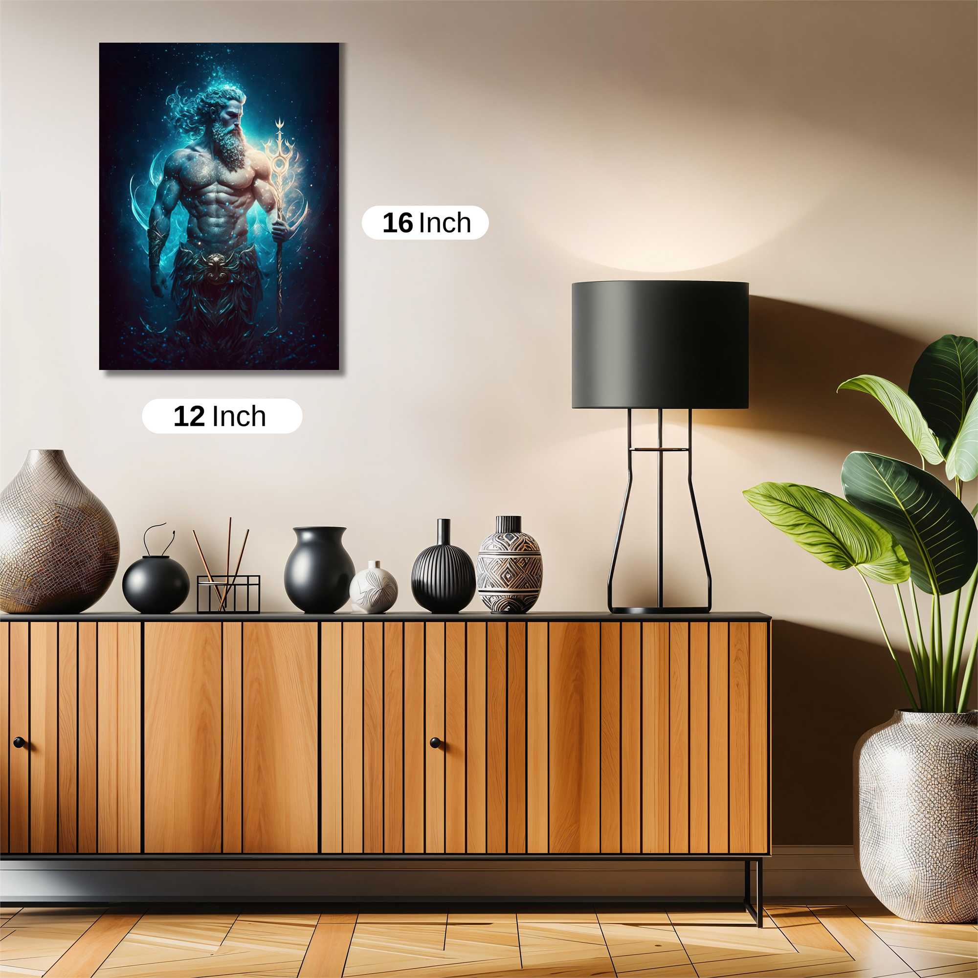 Poseidon Enigmatic Safe Wall Magnetic / M